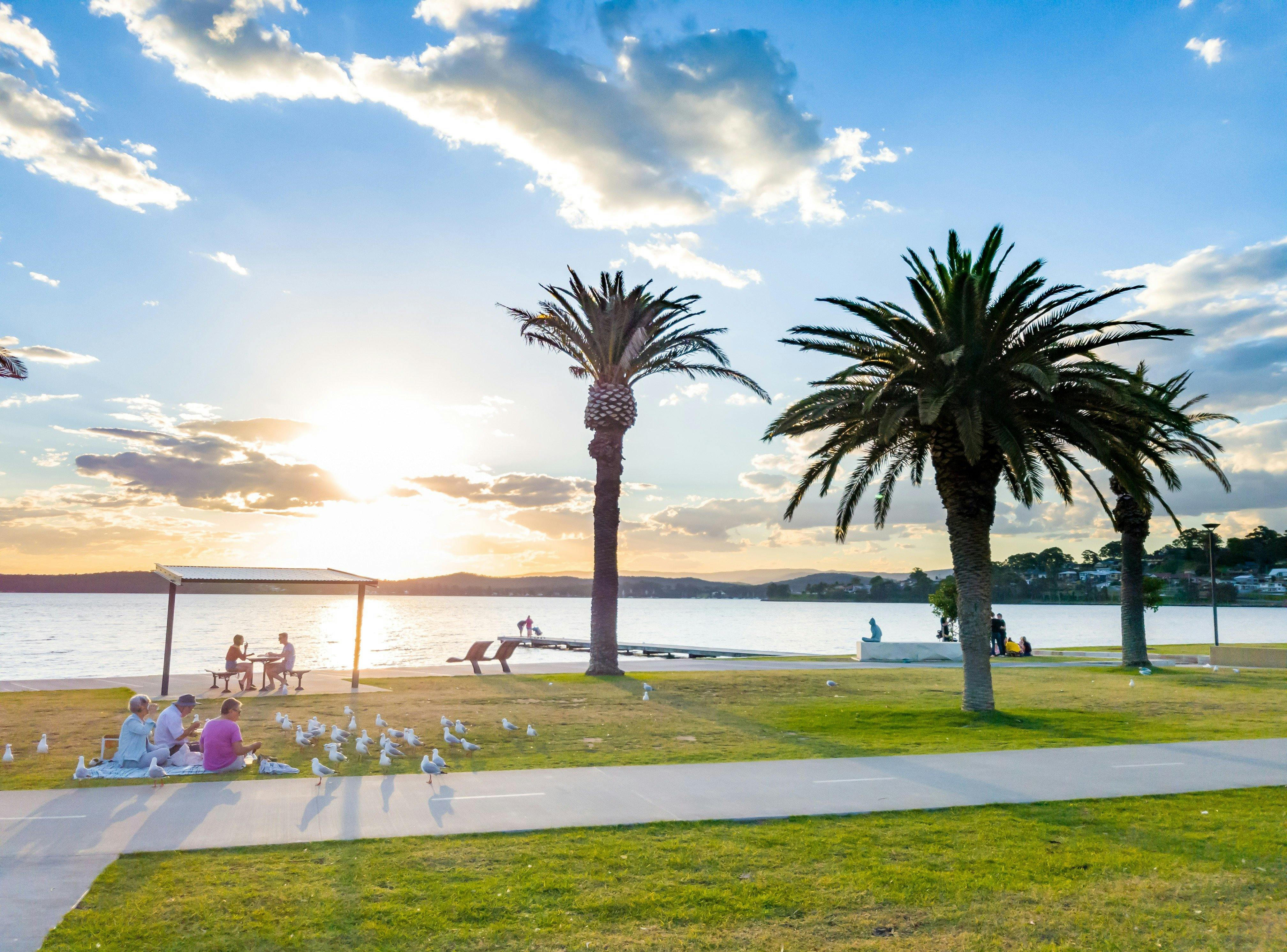 Warners Bay Foreshore Park and Lake Macquarie