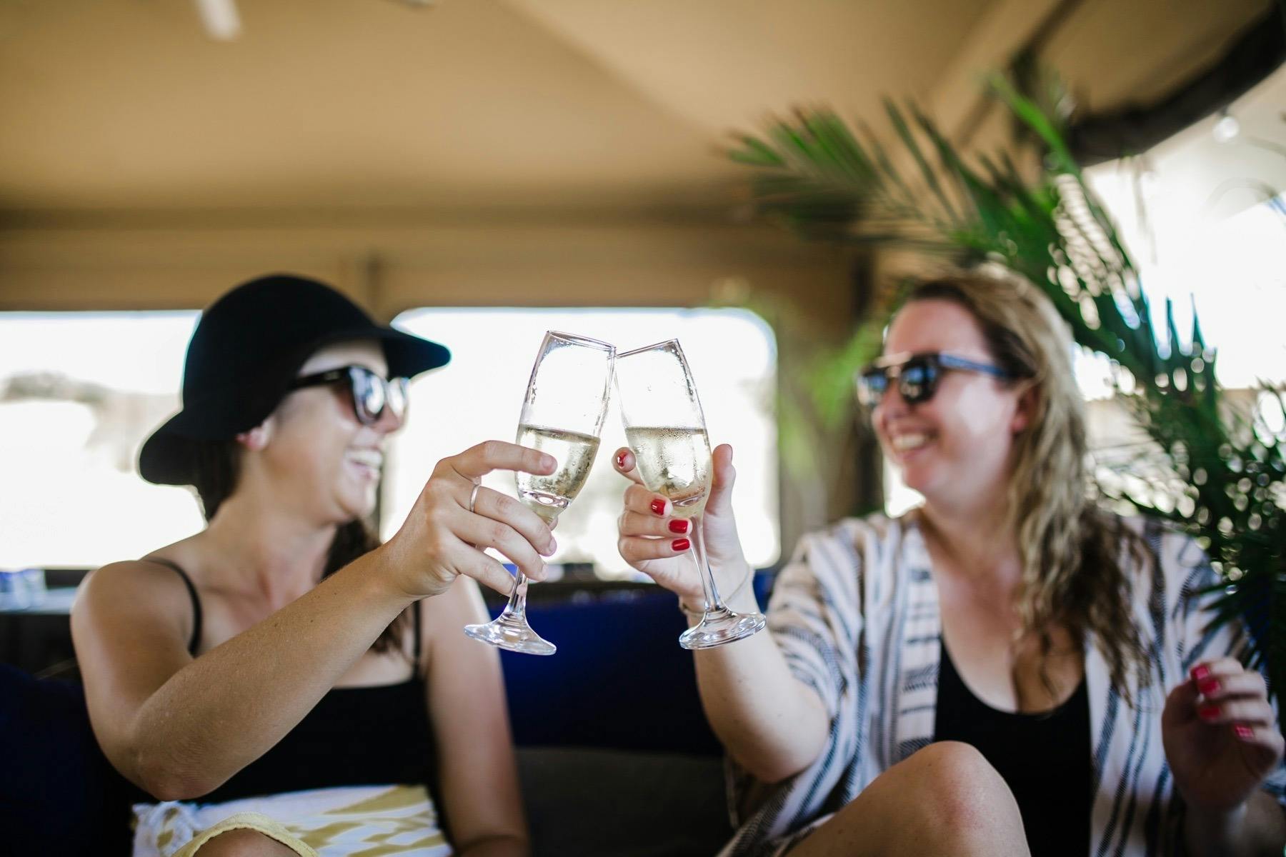 Drinks in the restaurant