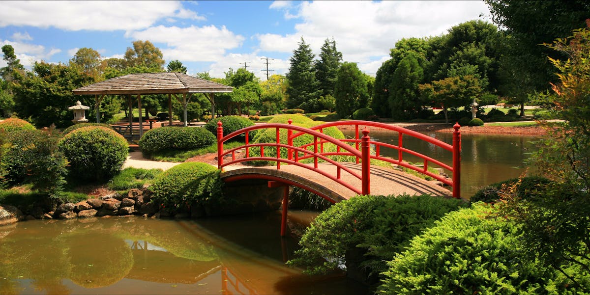 are dogs allowed in the japanese gardens toowoomba