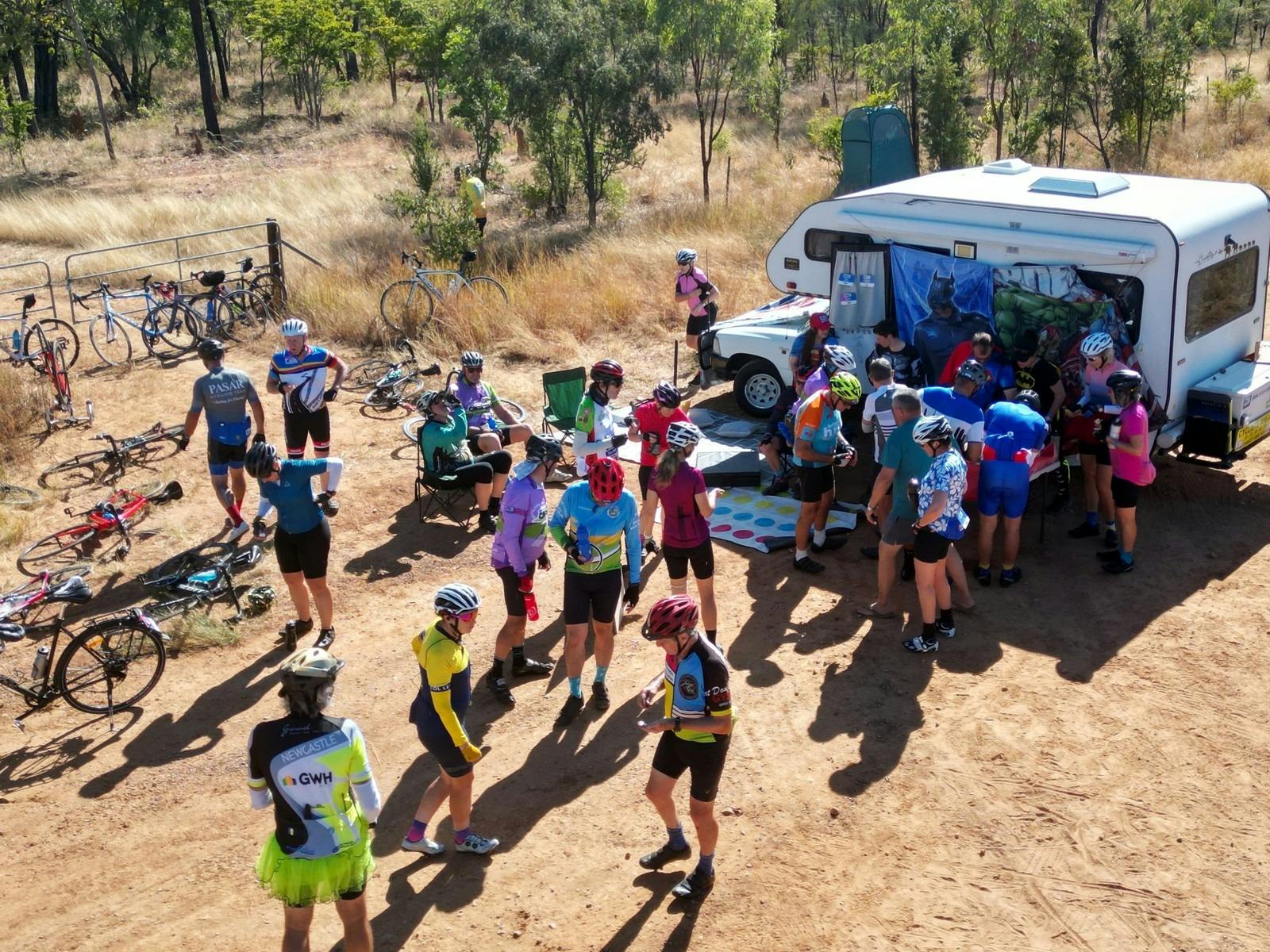 Cairns to Karumba Bike Ride Drink Stop
