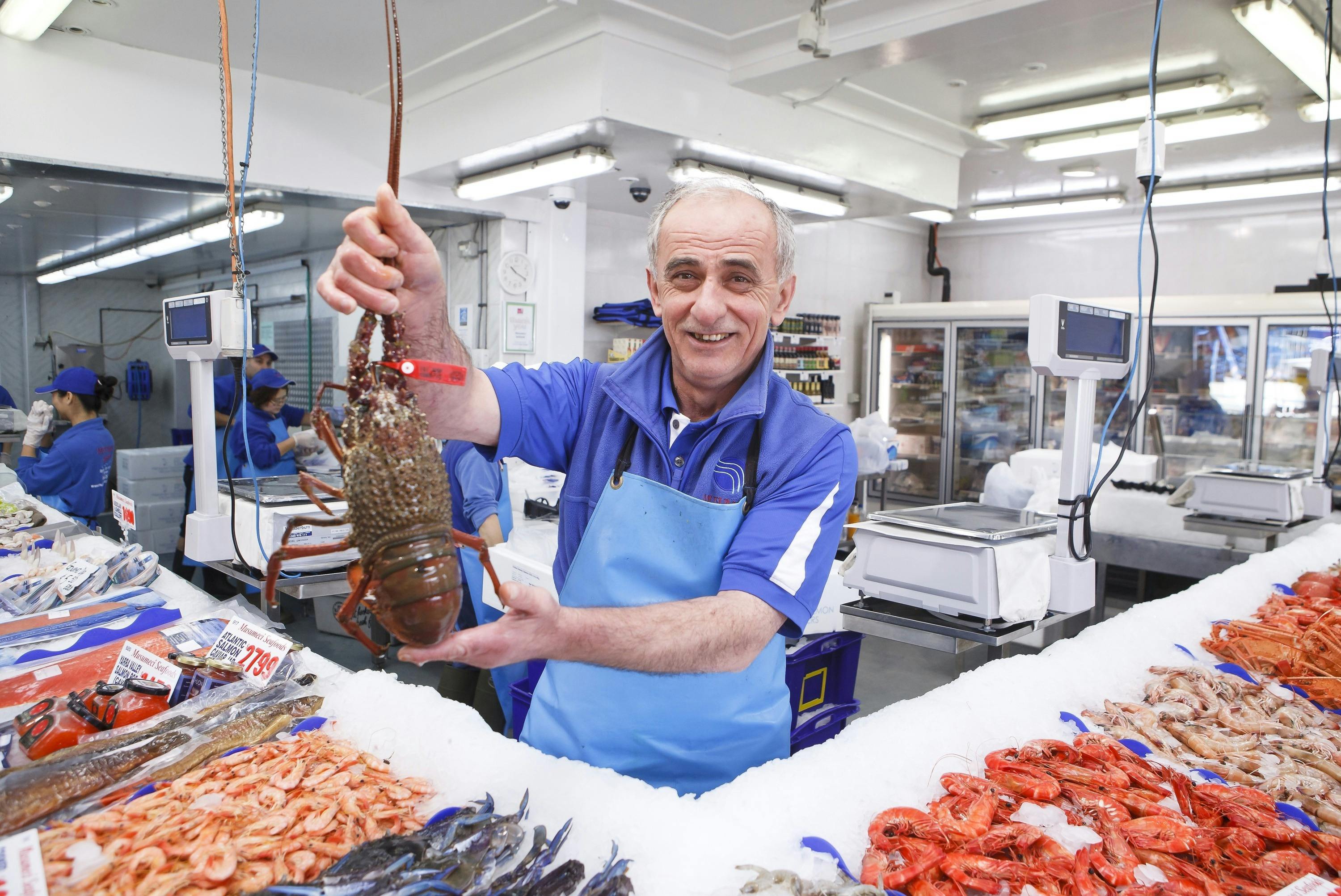 Musimi Seafood at the Sydney Fish Markets in Prymont.