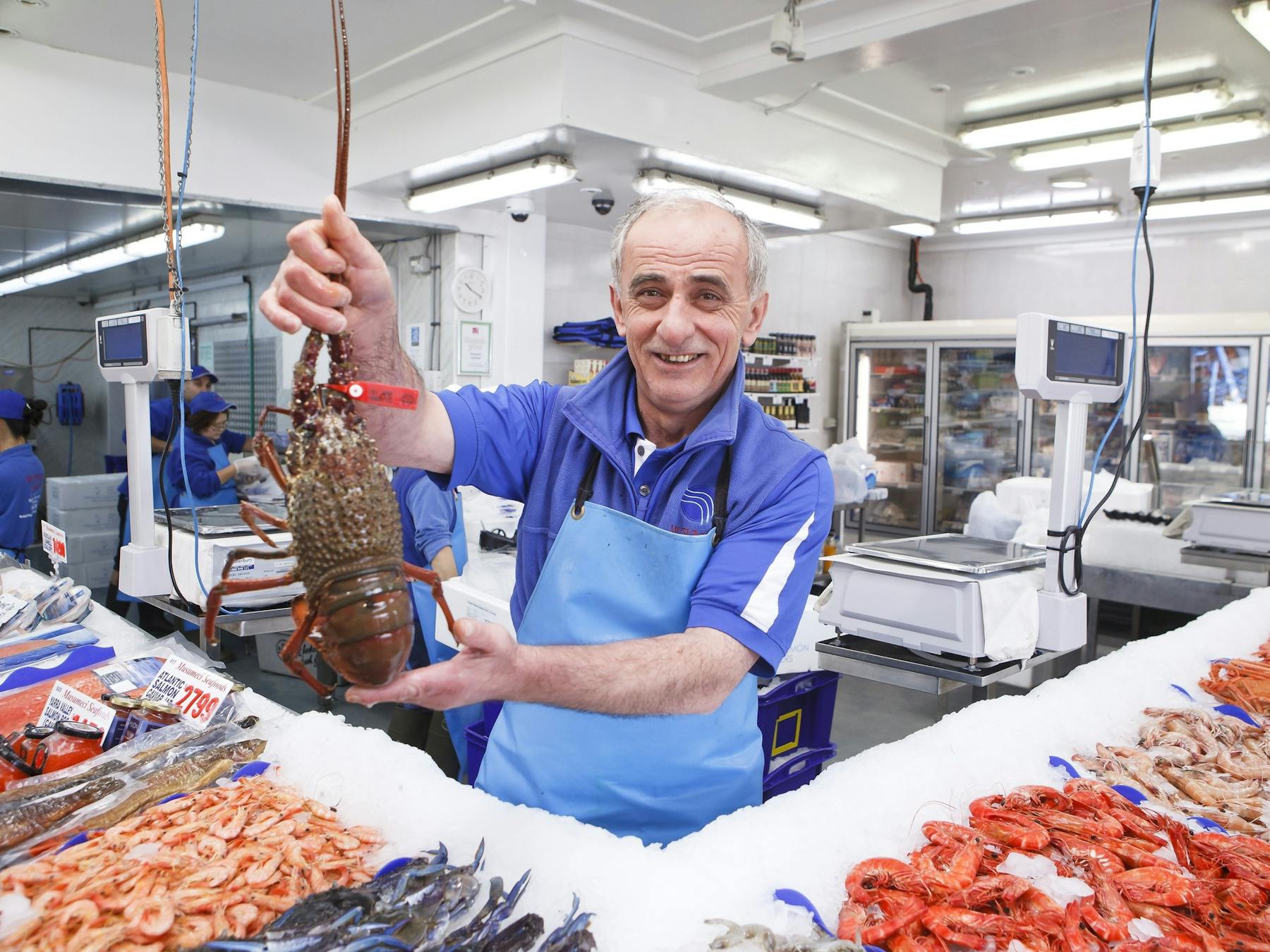 Musimi Seafood at the Sydney Fish Markets in Prymont.
