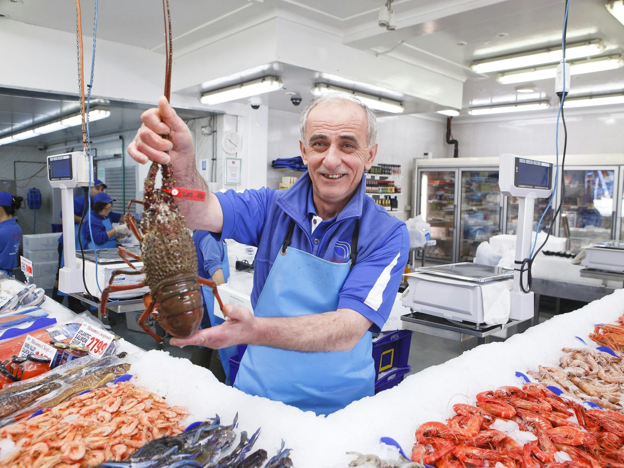 Musimi Seafood at the Sydney Fish Markets in Prymont.
