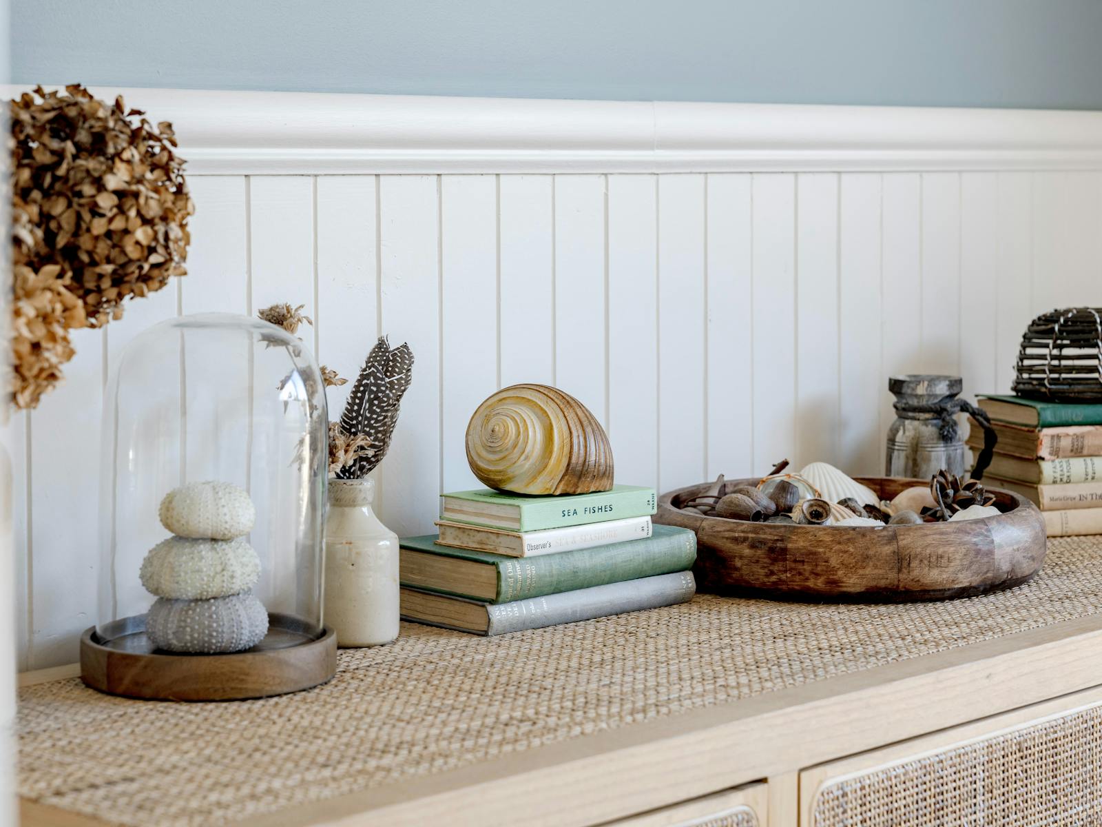 Interiors of Lobster pot Cabin