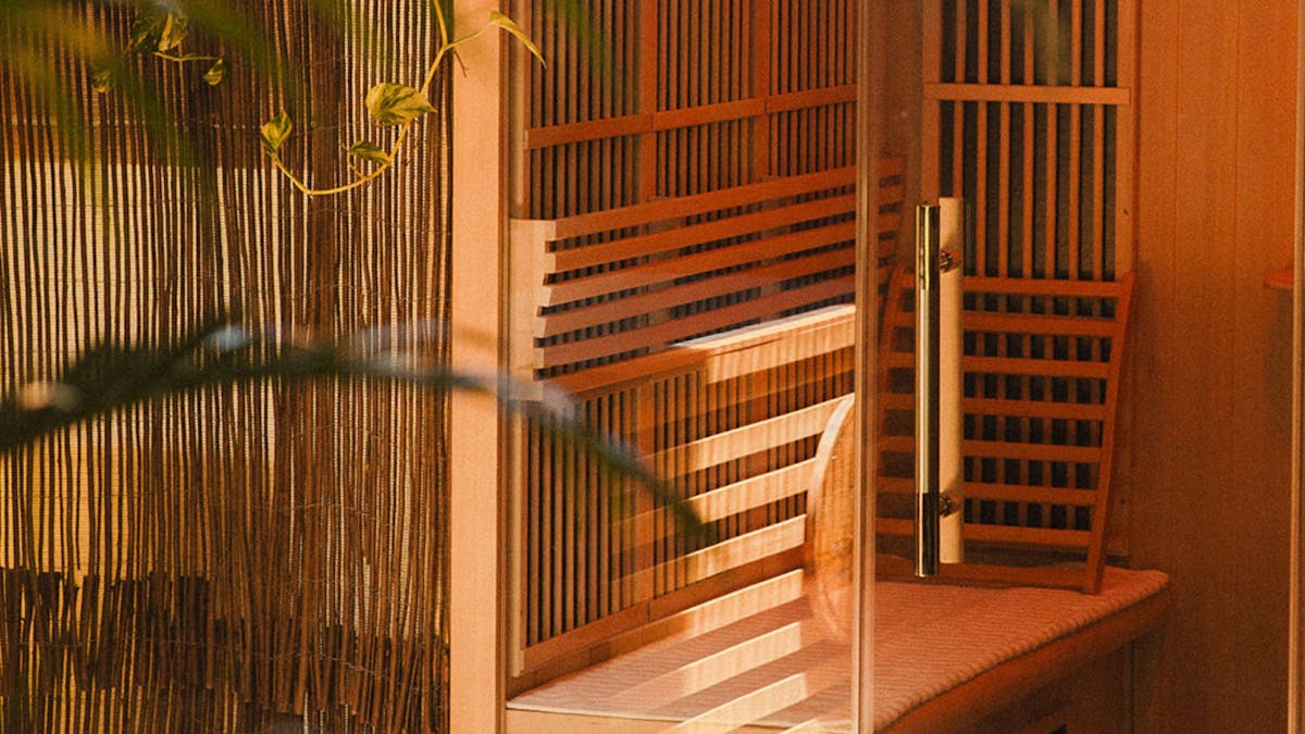 sauna bamboo