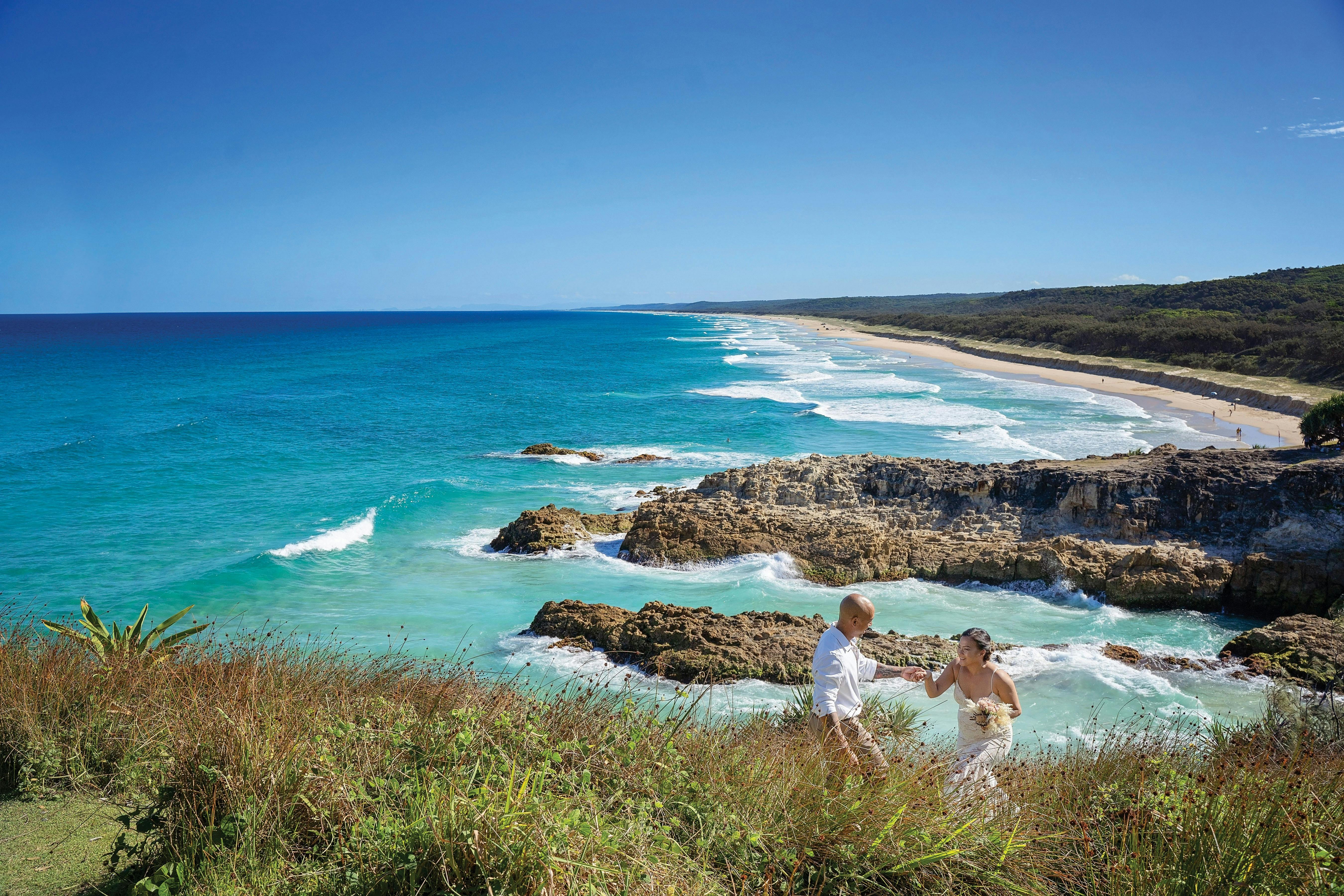 Elope Stradbroke Island elopement
