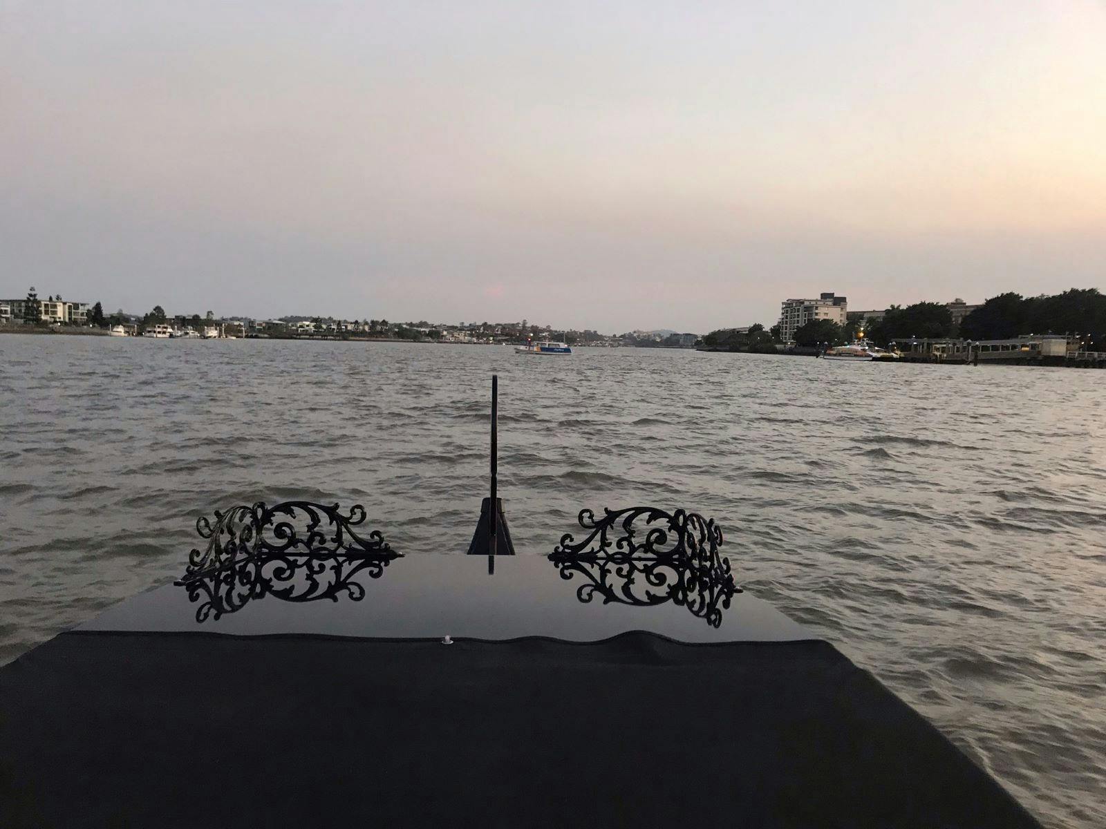 Enjoy the peace in the mornings on the Brisbane River