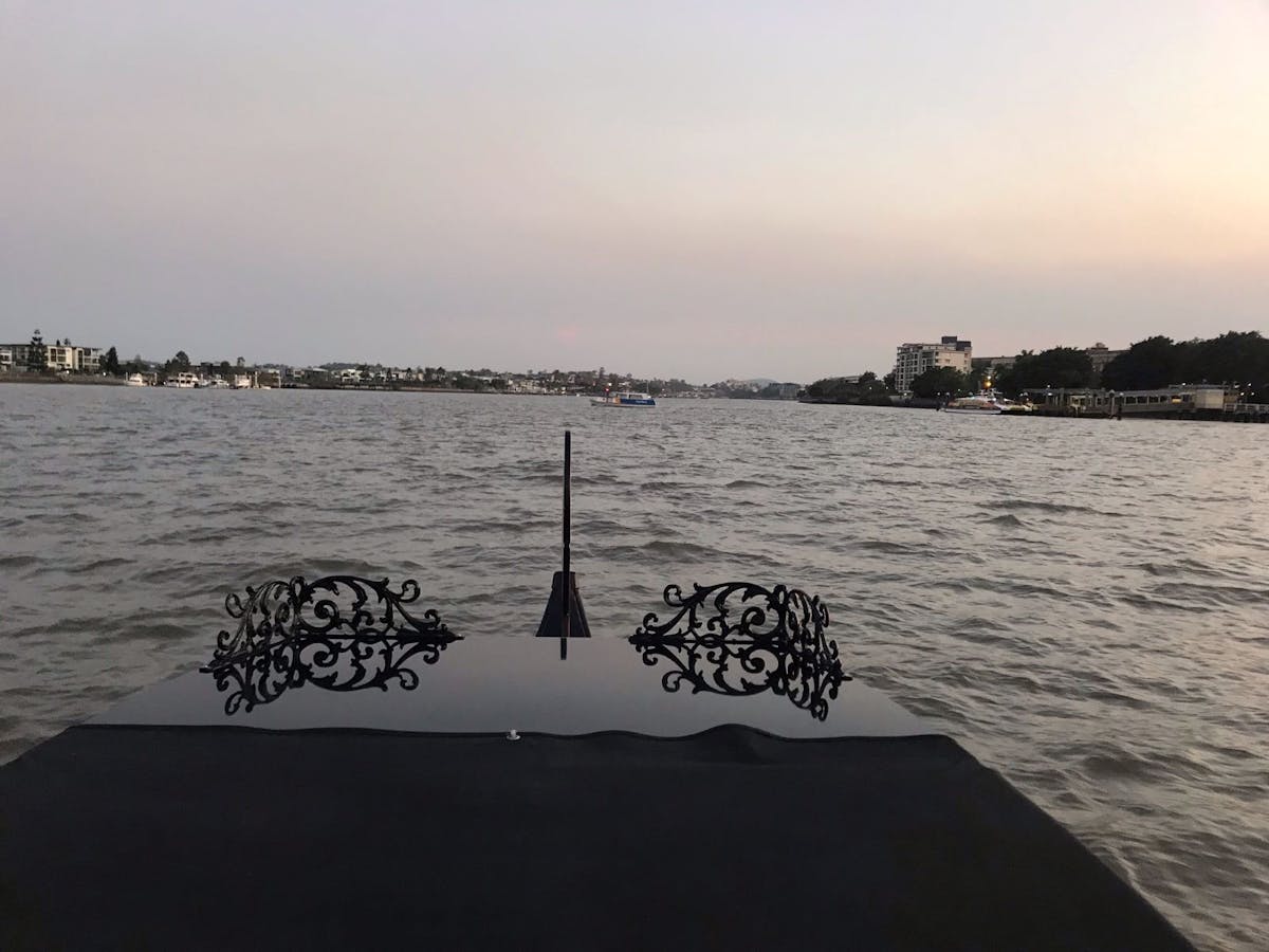 Enjoy the peace in the mornings on the Brisbane River