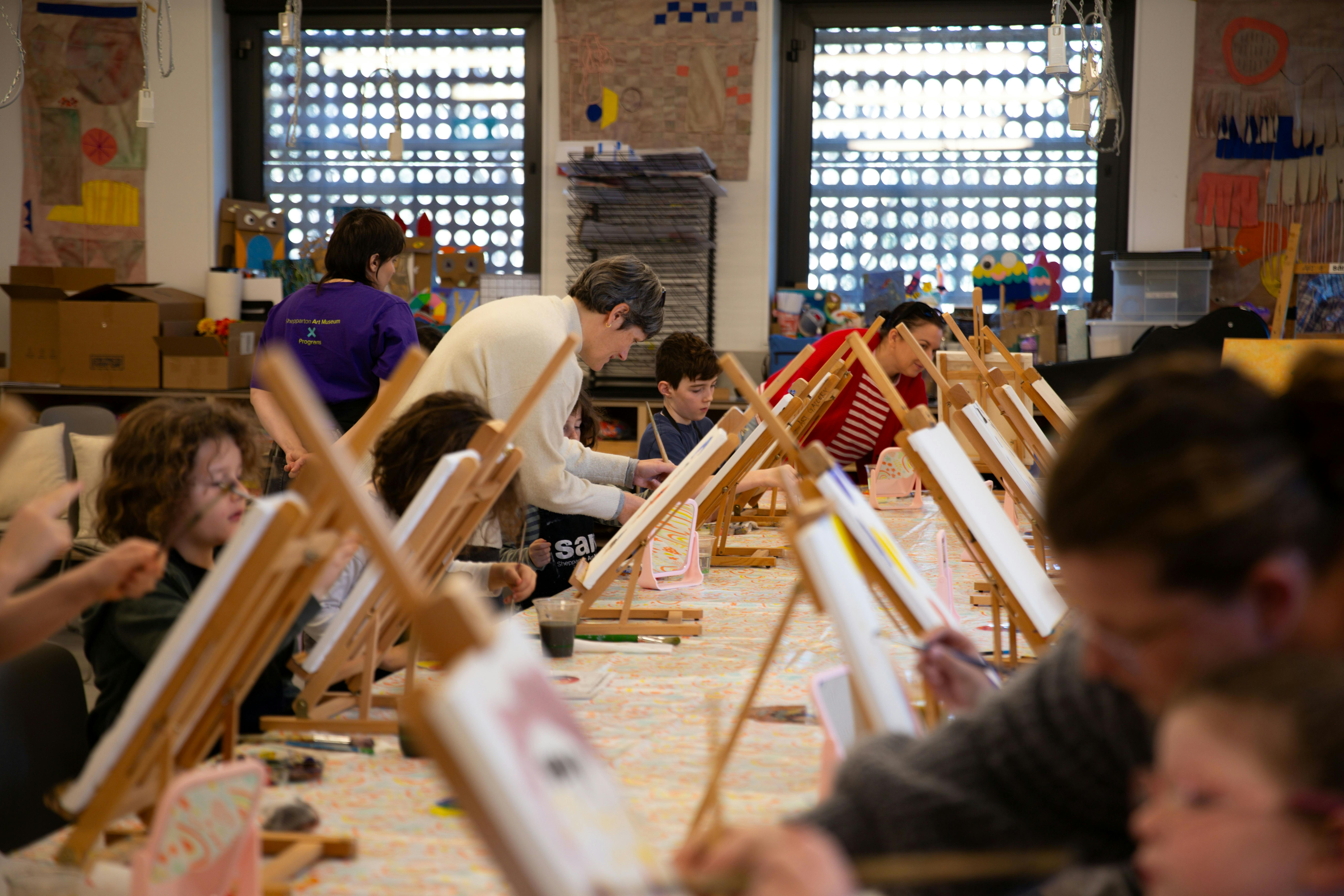 Children's workshop at SAM