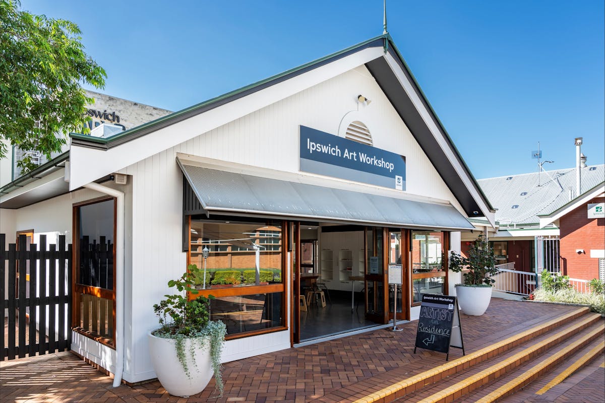 Front view of Ipswich Art Workshop