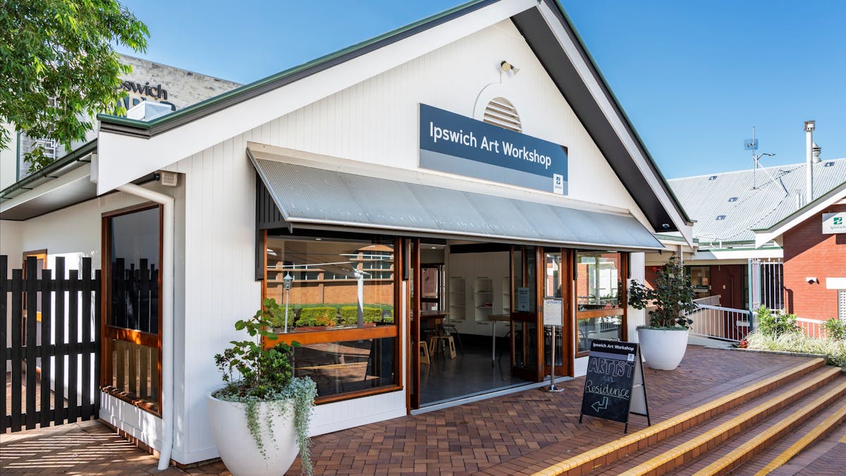 Front view of Ipswich Art Workshop