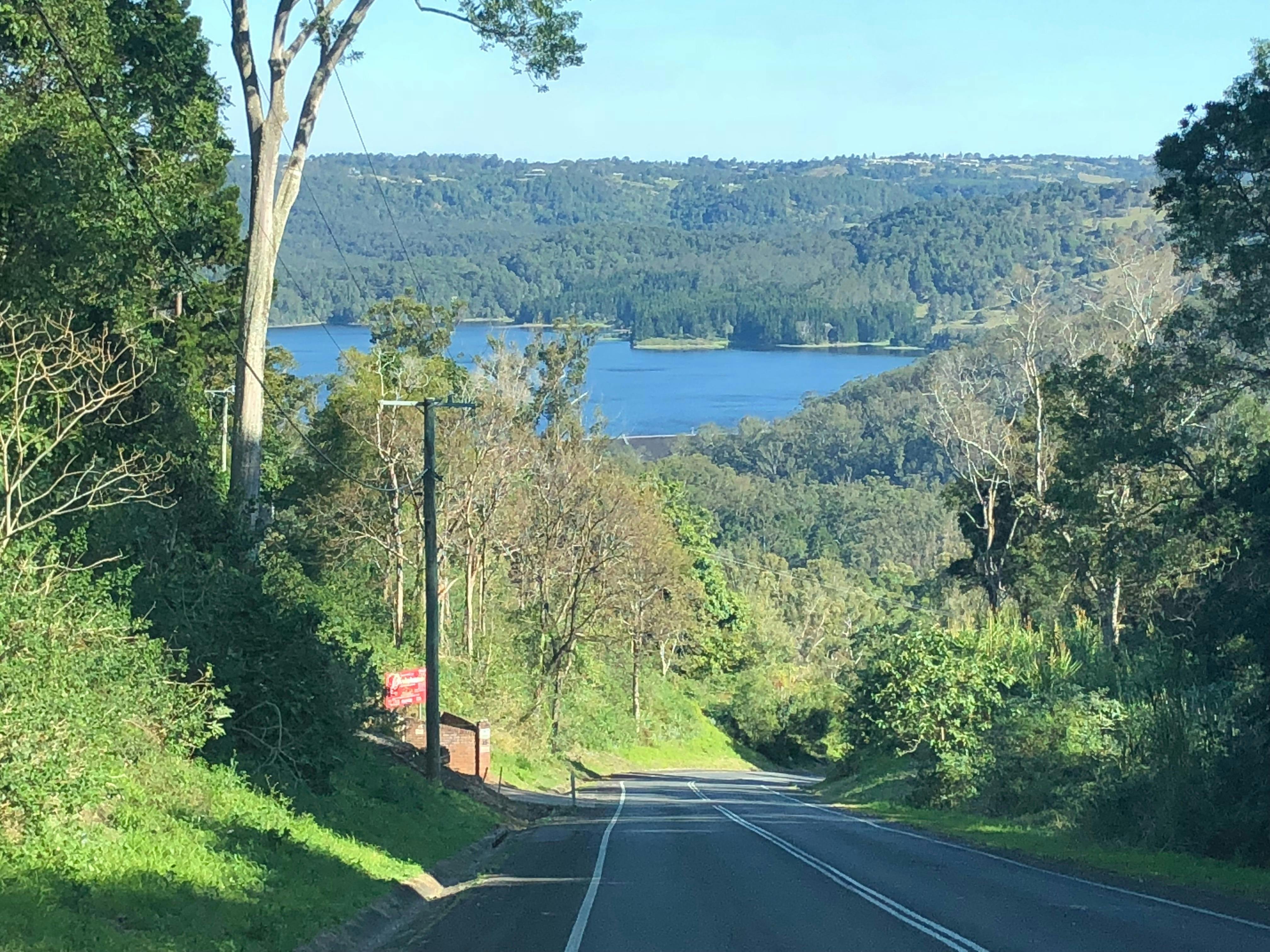 Wind your way up to Mt Tamborine with it's beautiful scenery. Stop and enjoy "Gallery Walk" village