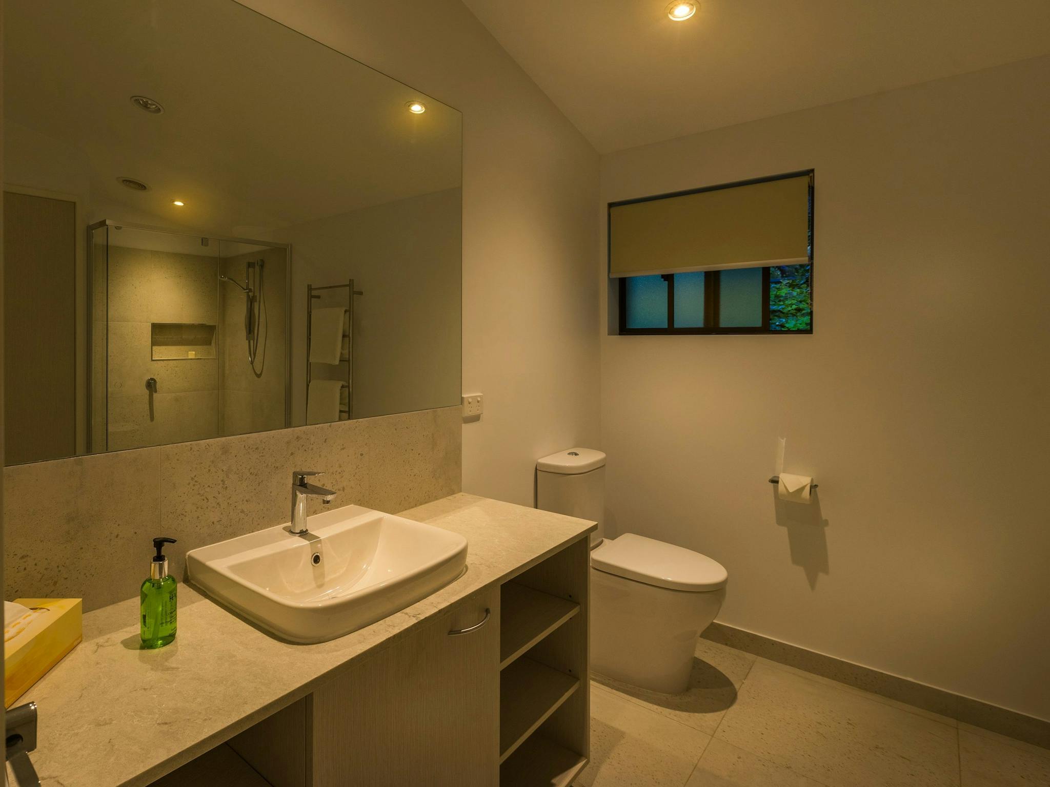 Contemporary and spacious ensuite