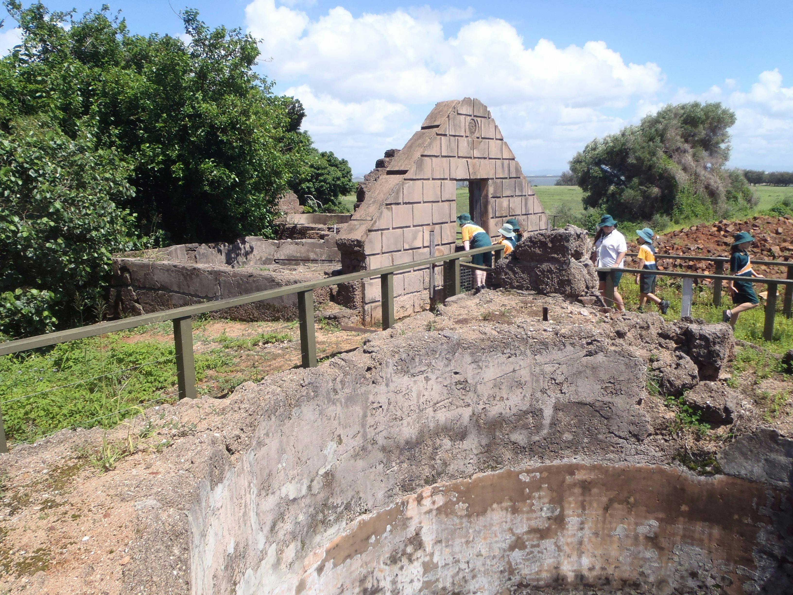 St Helena Island, lime kiln
