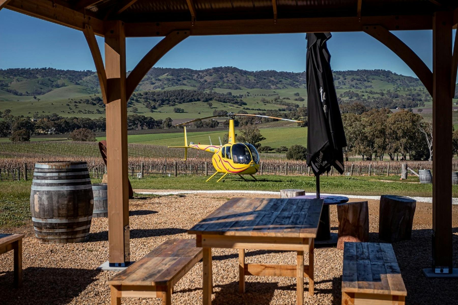 Stunning views at God's Hill Wines