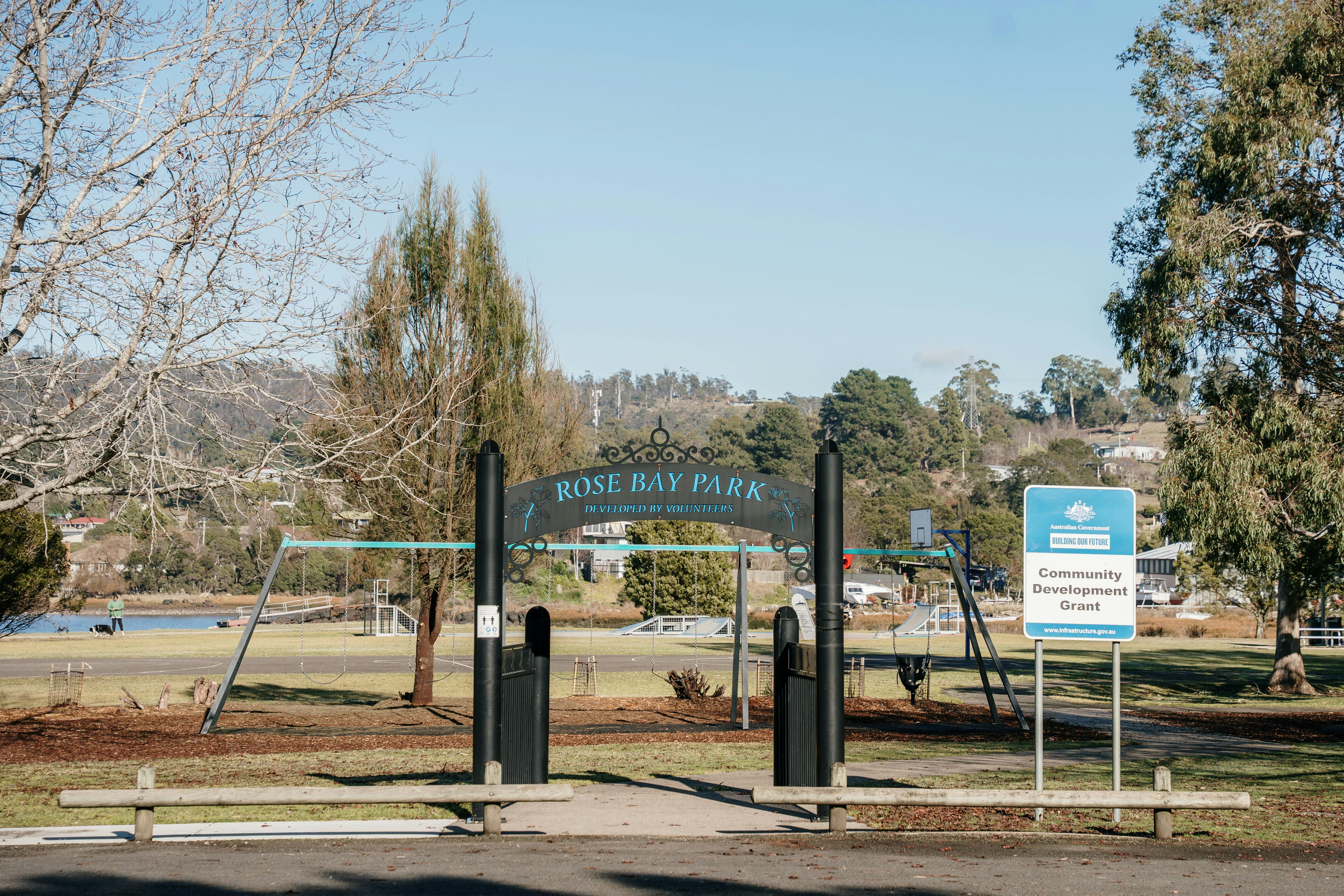 Rose Bay Park, Gravelly Beach