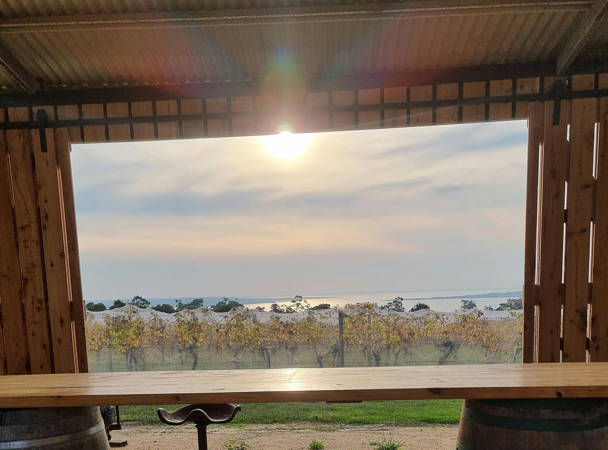 Gurdies Winery Sunset