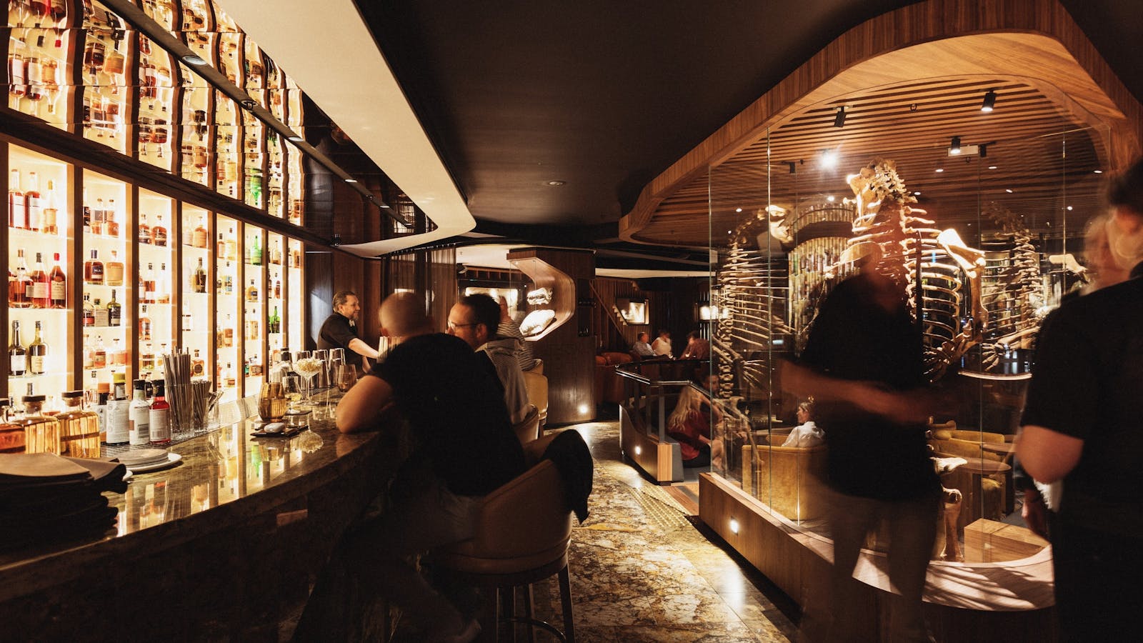 Luxury lounge bar in Hobart
