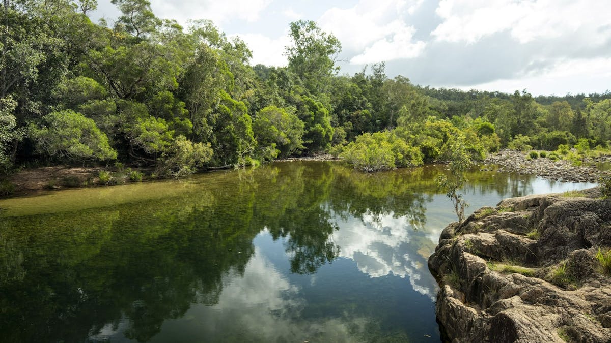 Paradise waterhole.