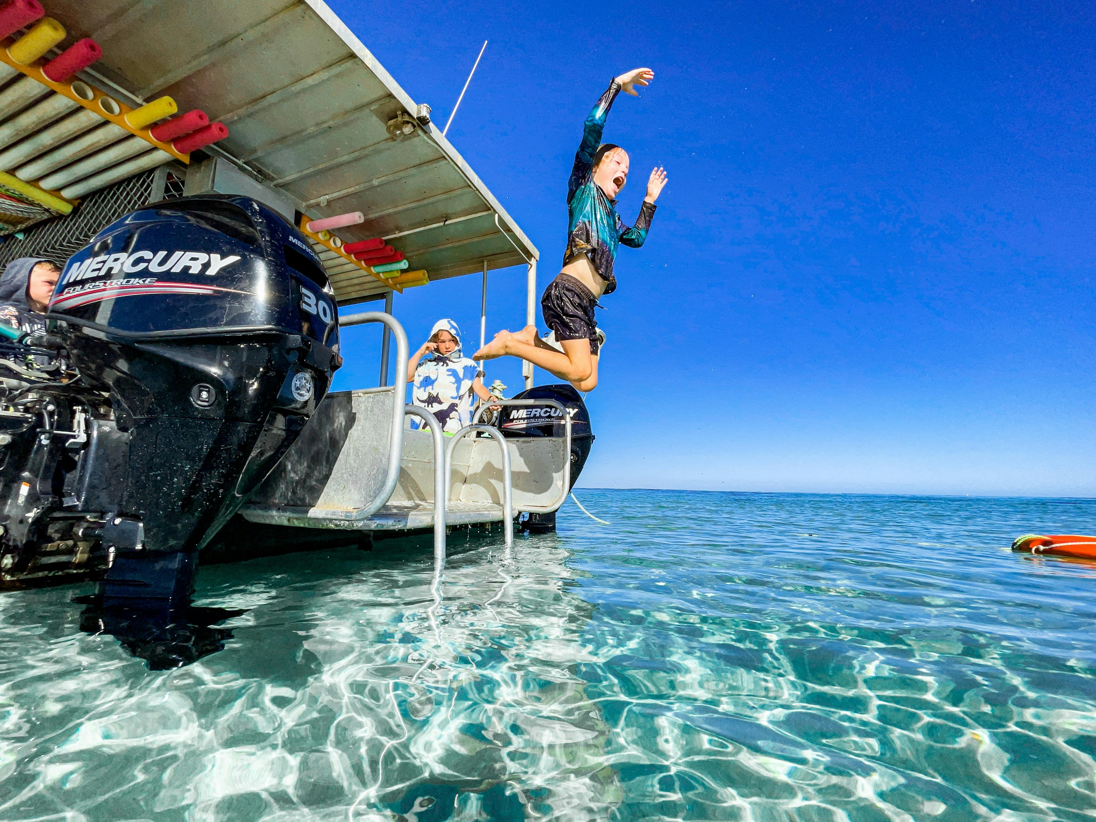 Ningaloo Ecology Cruises Glass Bottom Boat, Exmouth, Western Australia