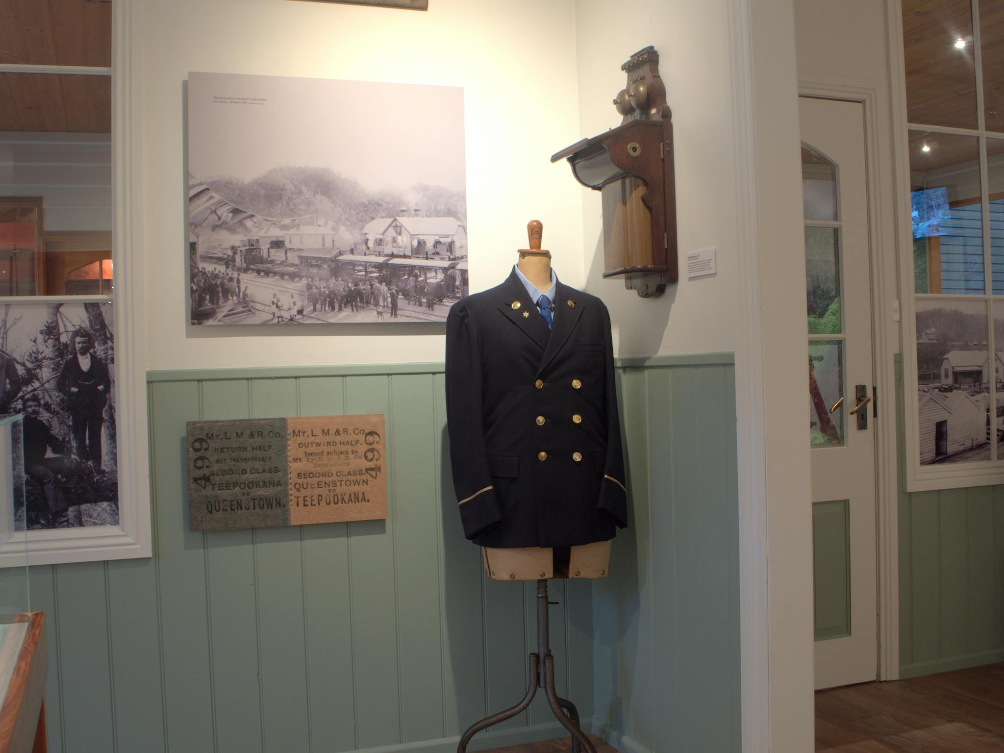 Artifacts at the West Coast Wilderness Railway Musuem in Queenstown, Tasmania