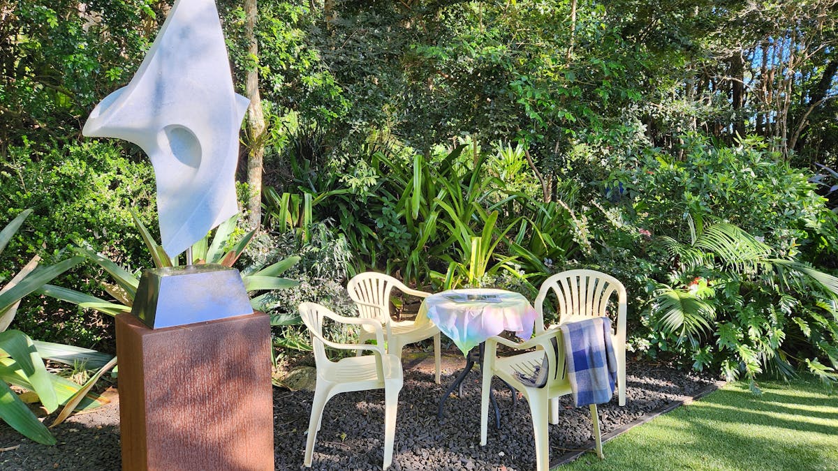 Garden setting with Ascension