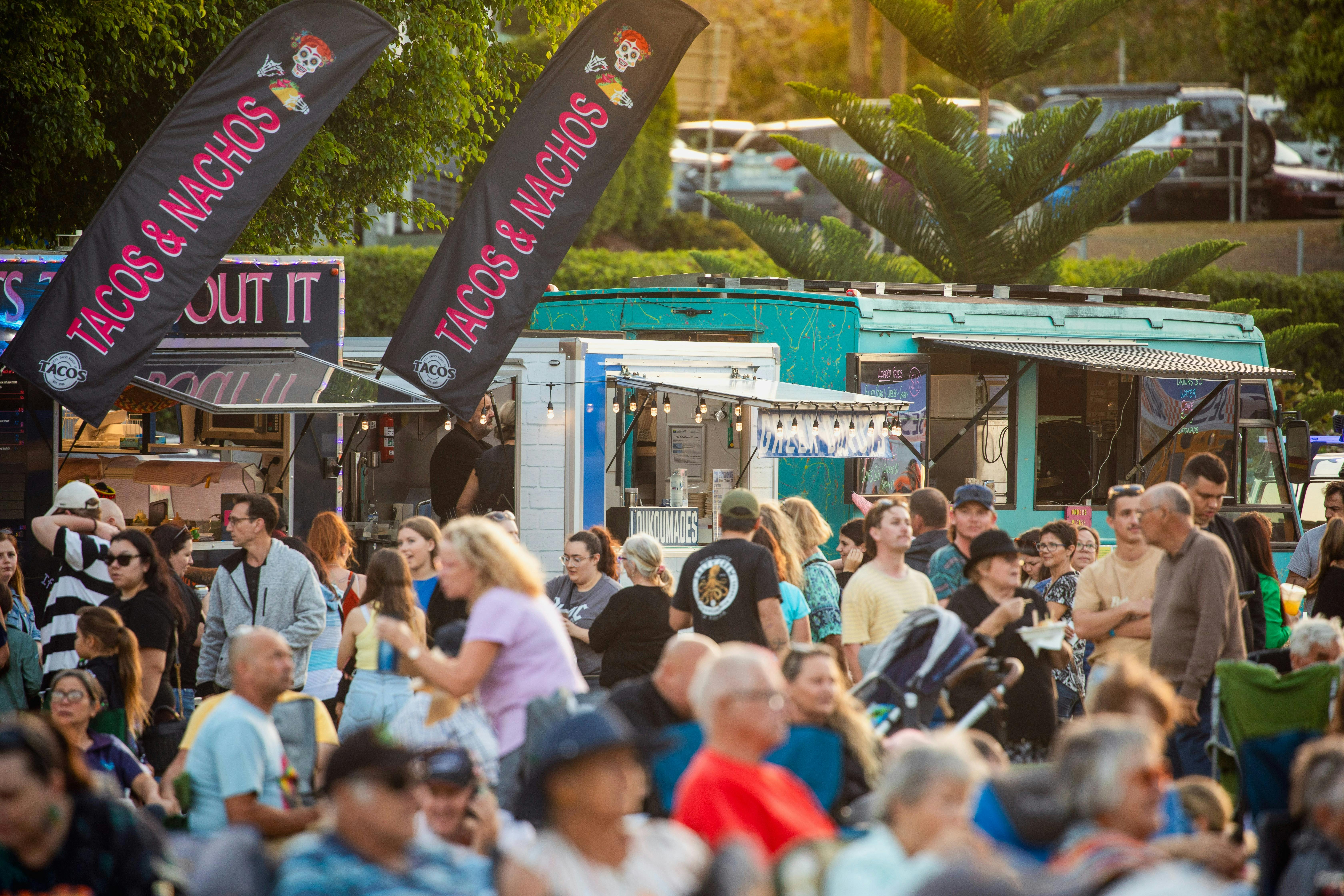 Vendors at Seafront Oval