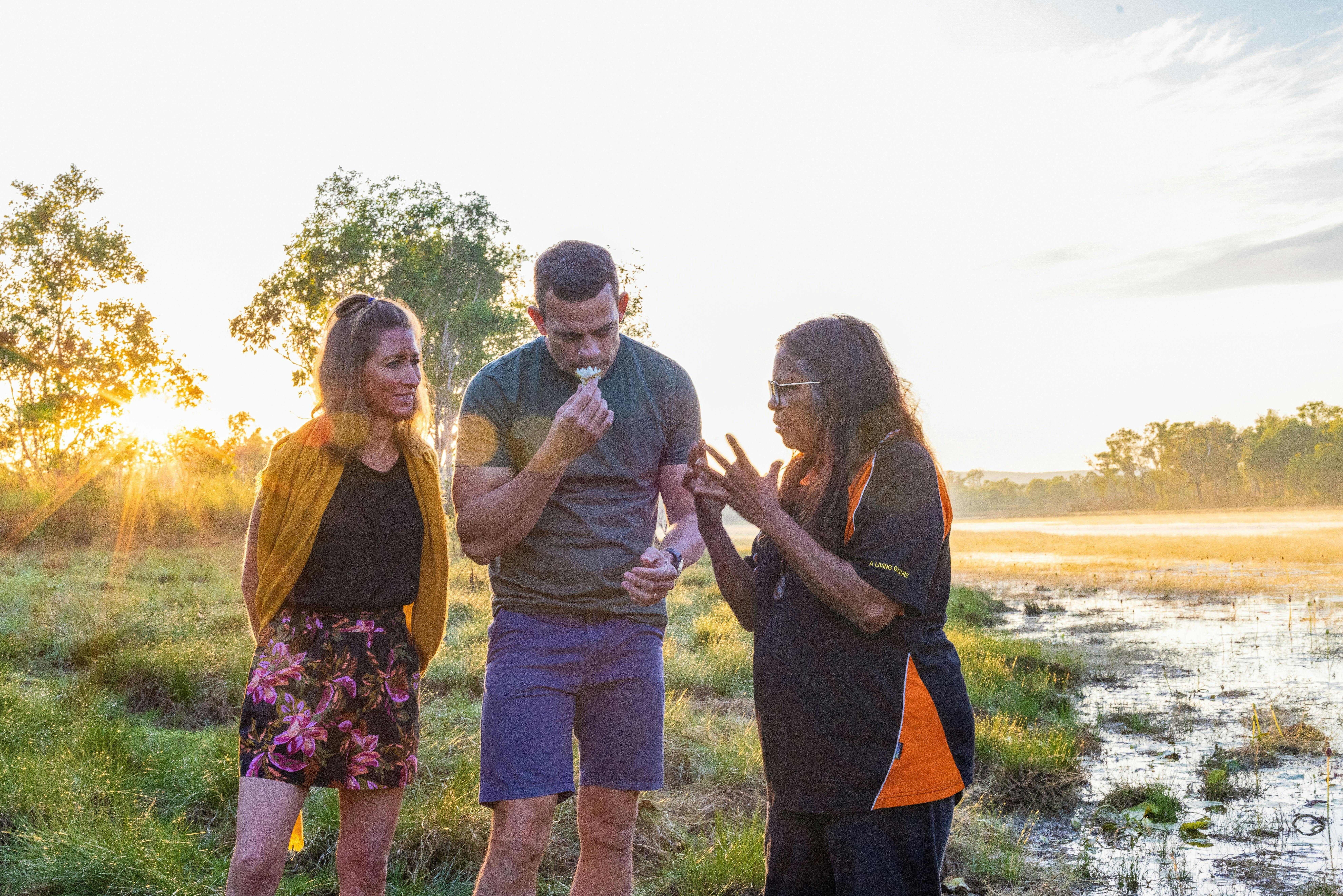 Kakadu billabong seasonal bushtucker tasting
