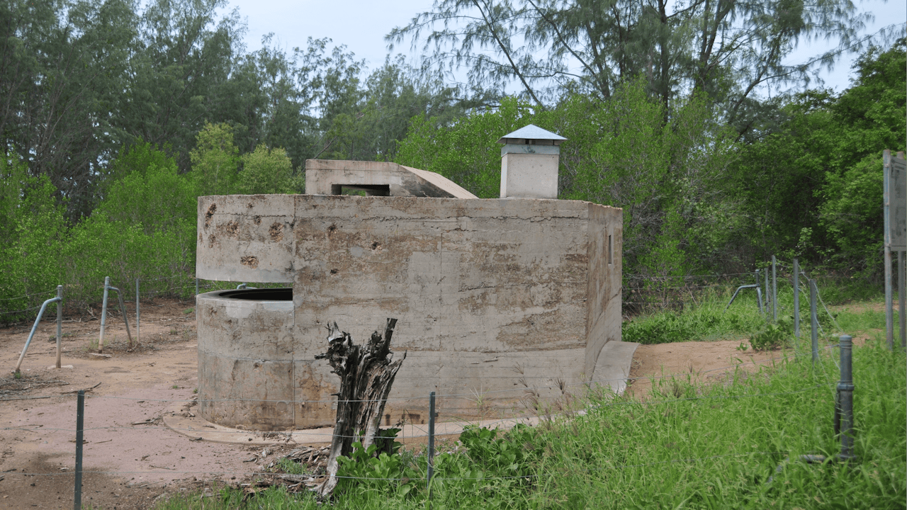 Singapore Pattern observation posts following conservation works in 2005.