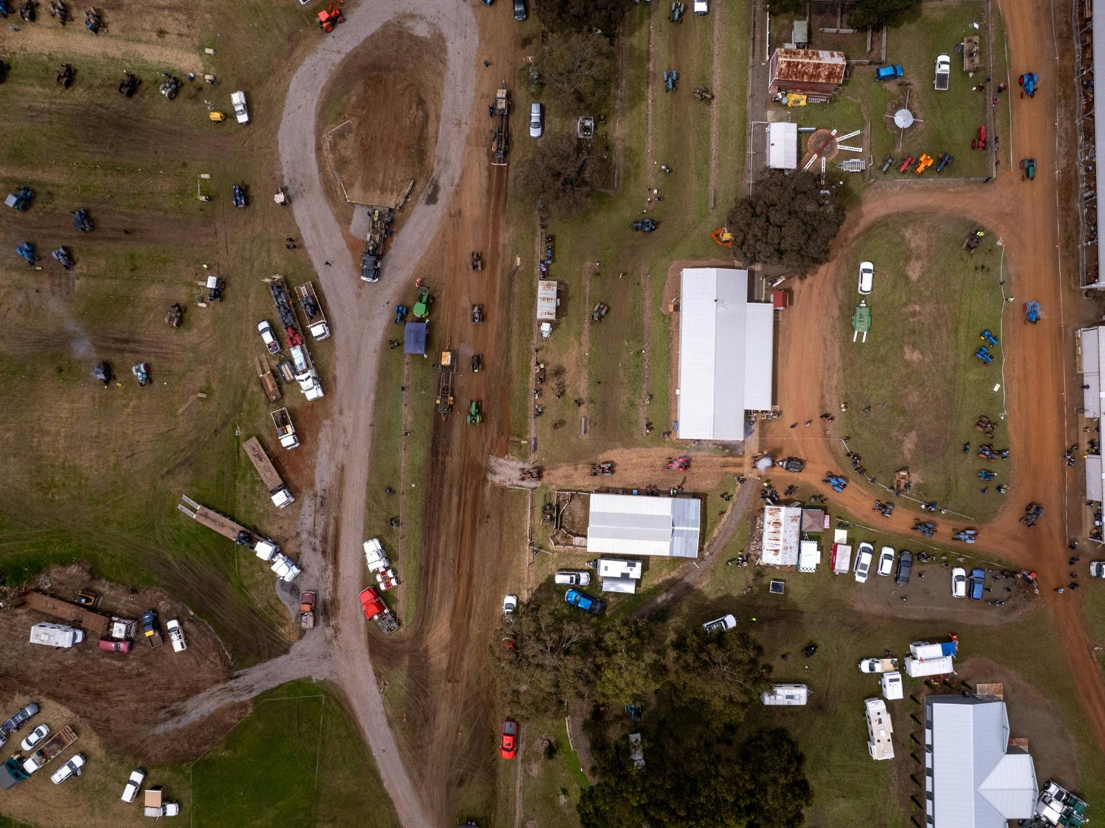Hamilton Pastoral Museum aerial view
