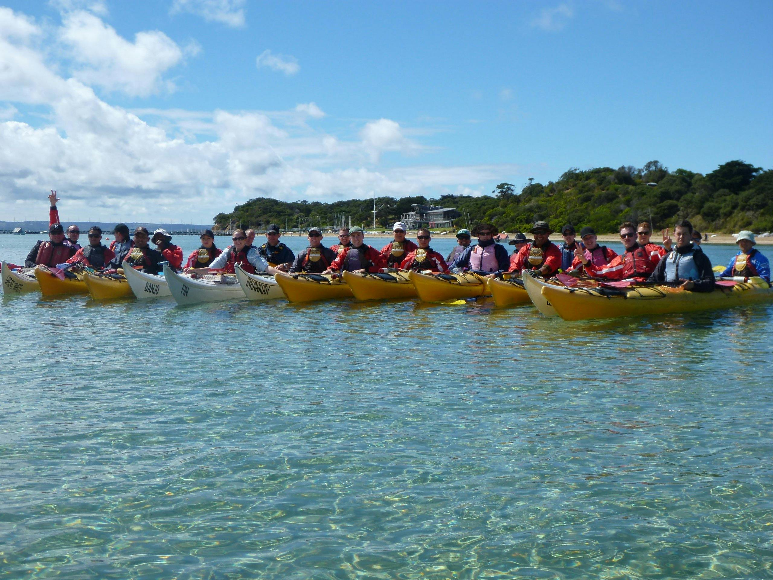 Group shot near Sorrento