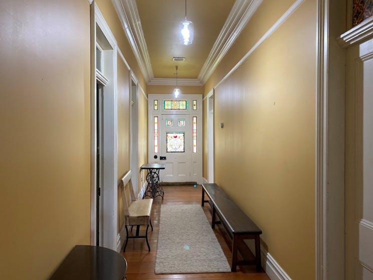 Wee Jasper Cottage Hallway