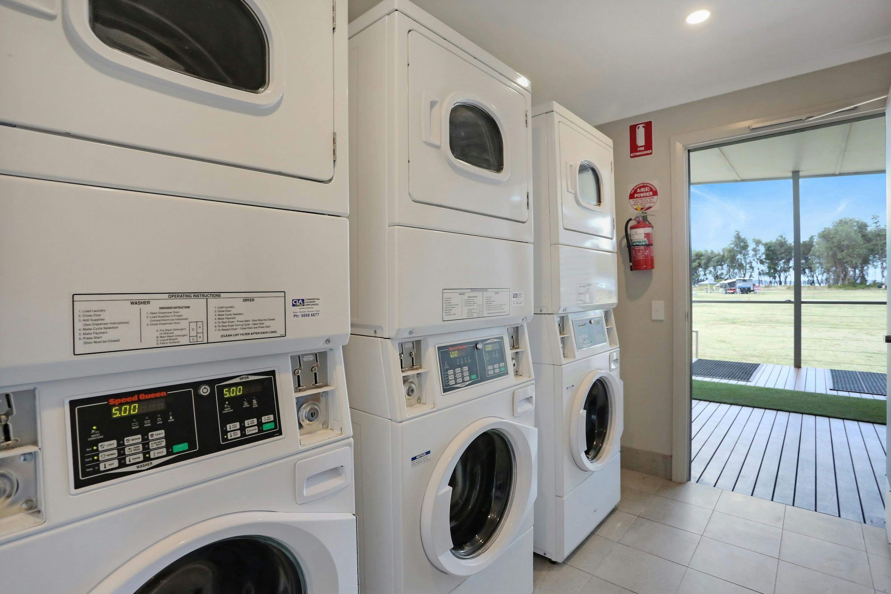 washing machines and dryers
