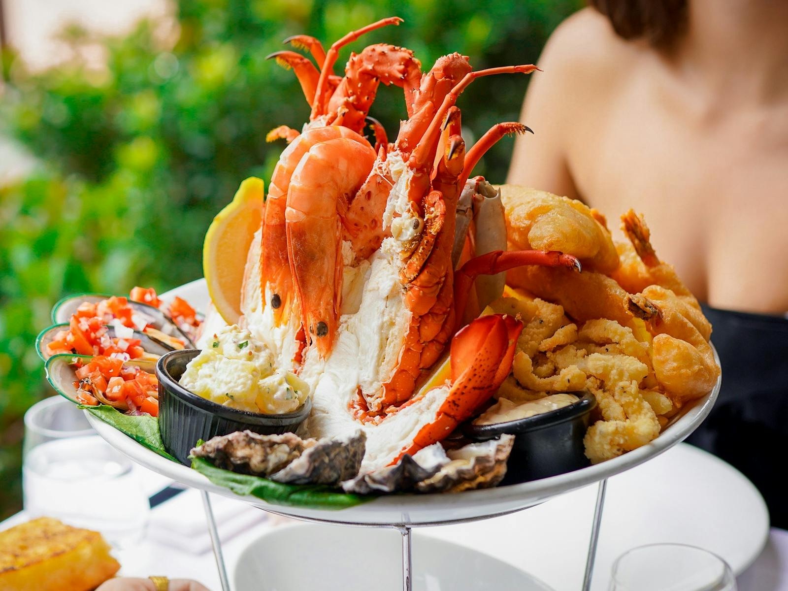 seafood tower