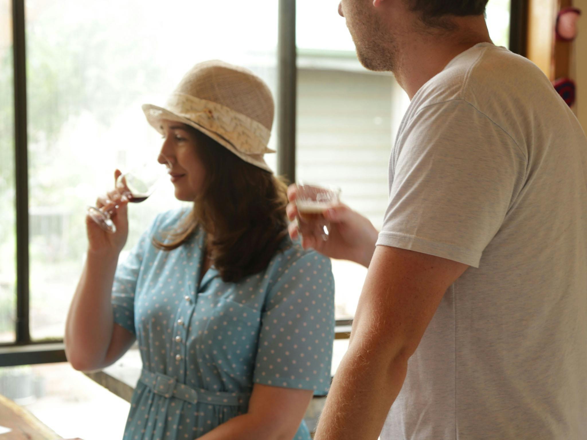 Wine tasting, Yarra Valley.
