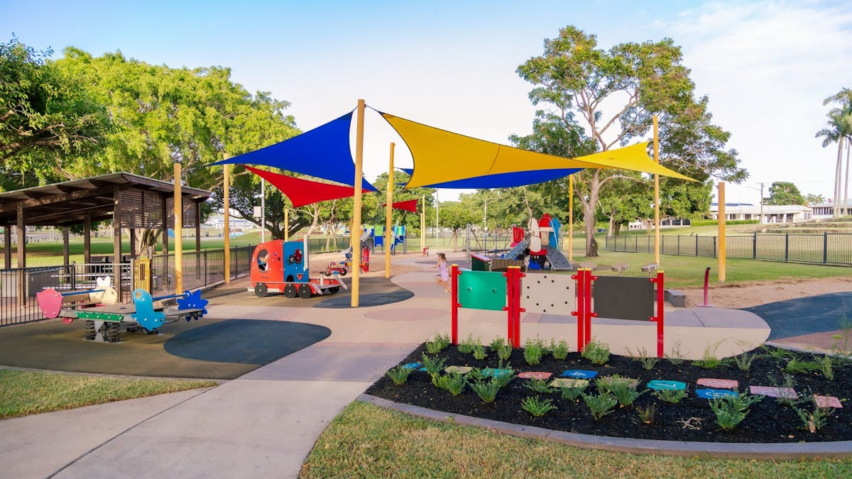 Photo of Anzac Park playground equipment