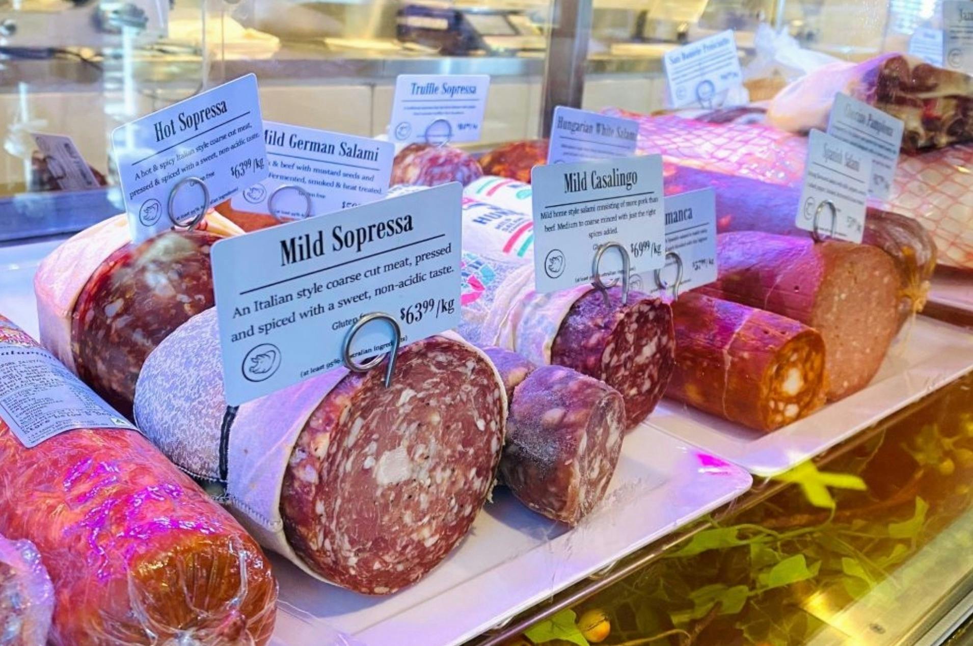 Rosalie Gourmet Market Charcuterie Cabinet