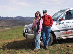 Luxury Landcruiser on Alpana Station at the best end of the Heysen Trail