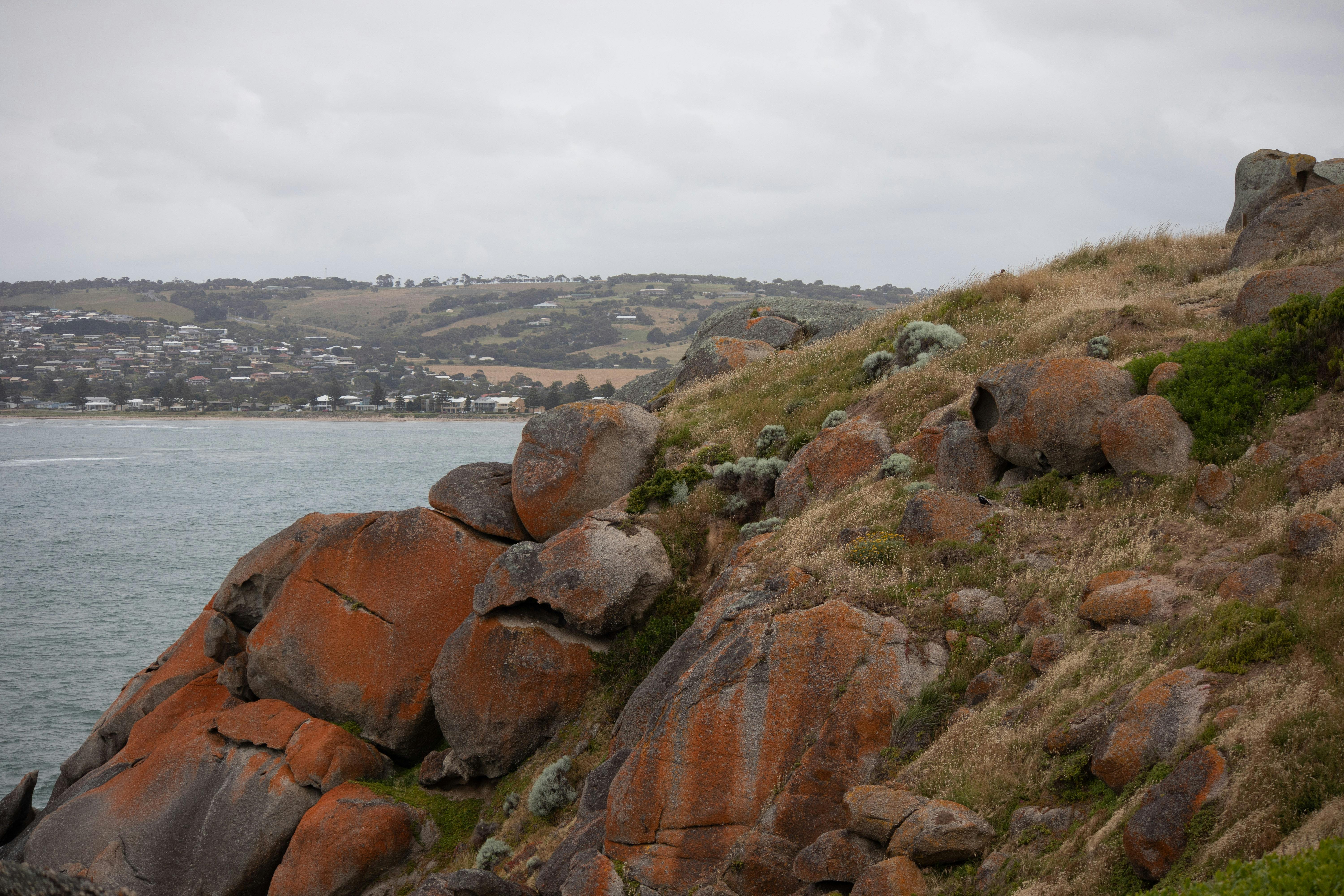 Granite Boulders on Granite Island