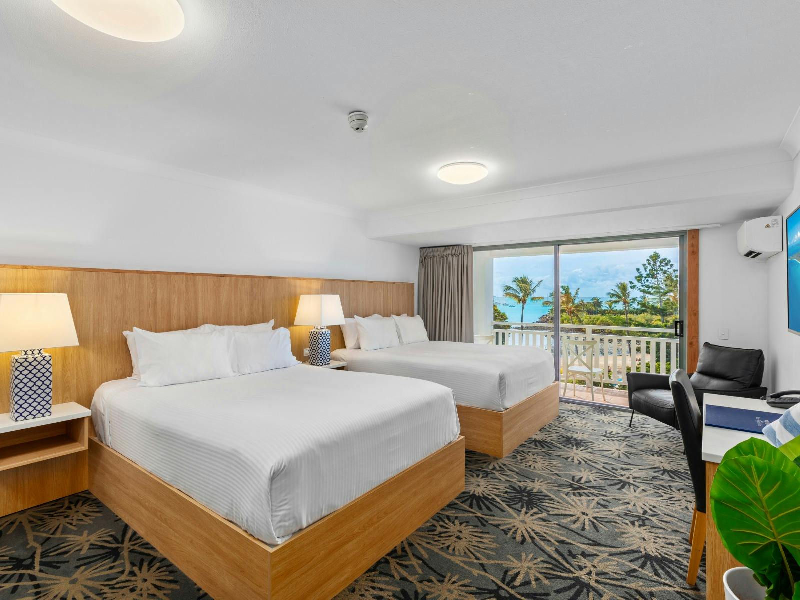 Our Twin Rooms offer comfort, space, and everything you need for a relaxed coastal stay