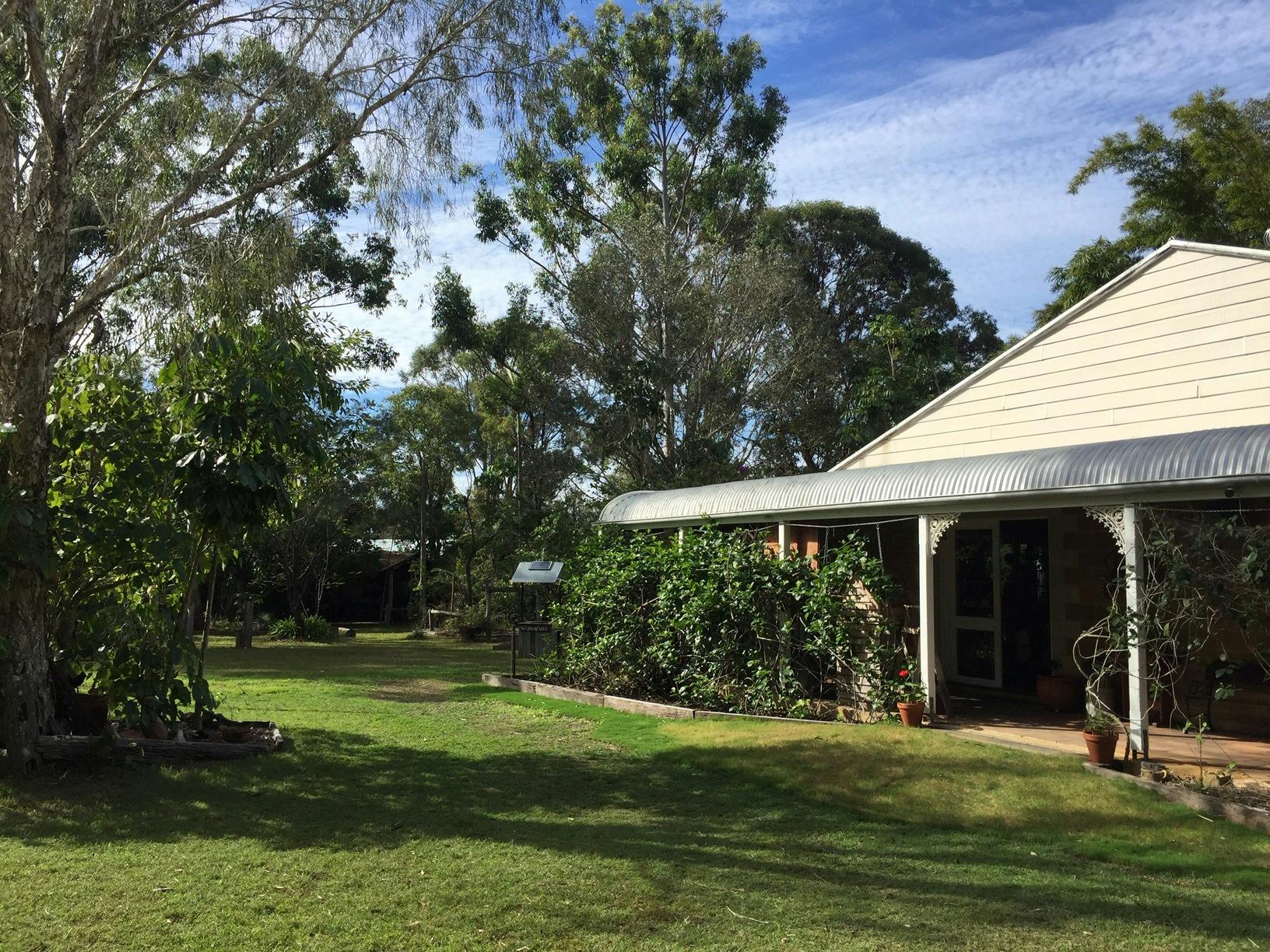phot showing pat of the house at Australiana Cottage Crafts & Herb Farm