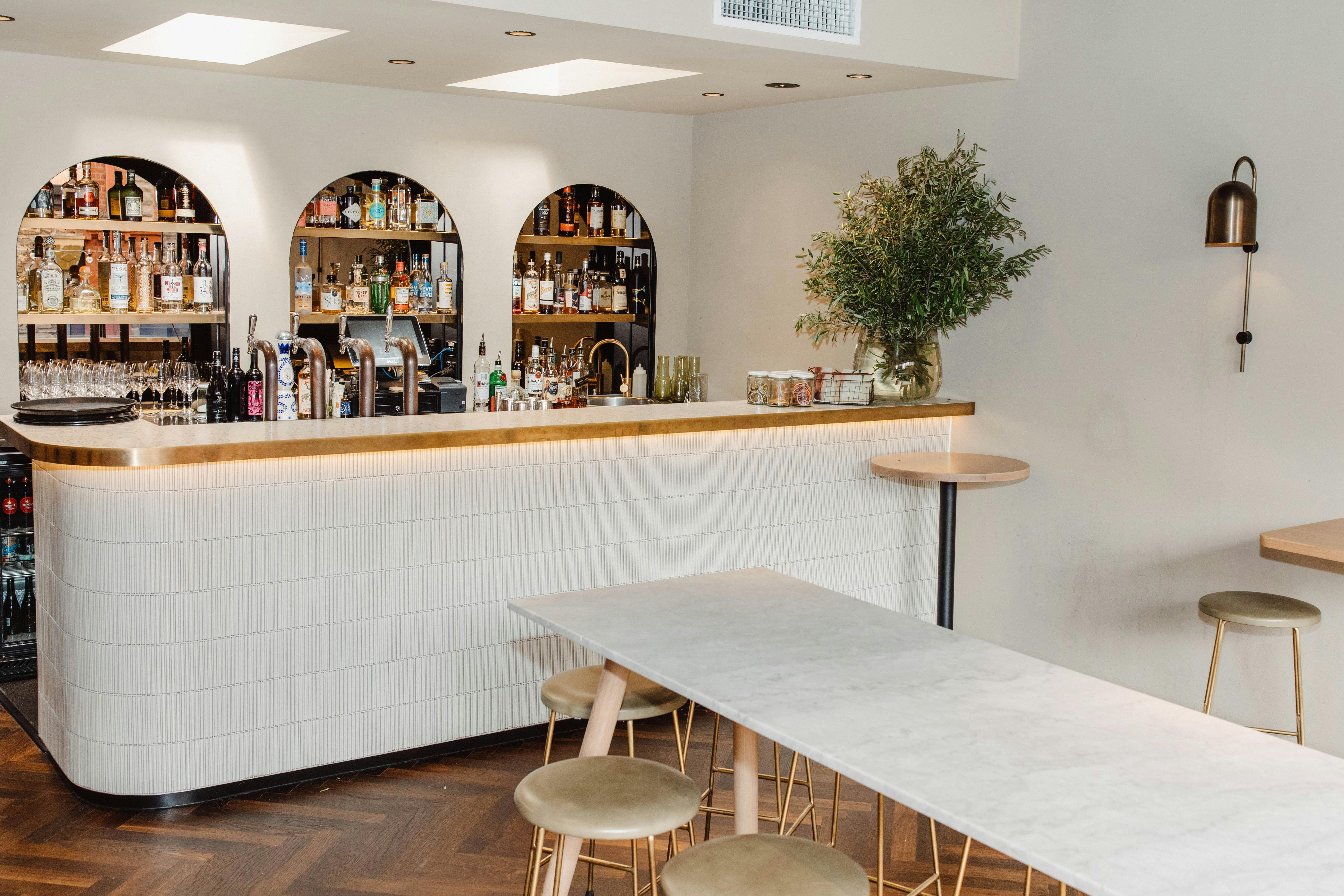 Upstairs private bar