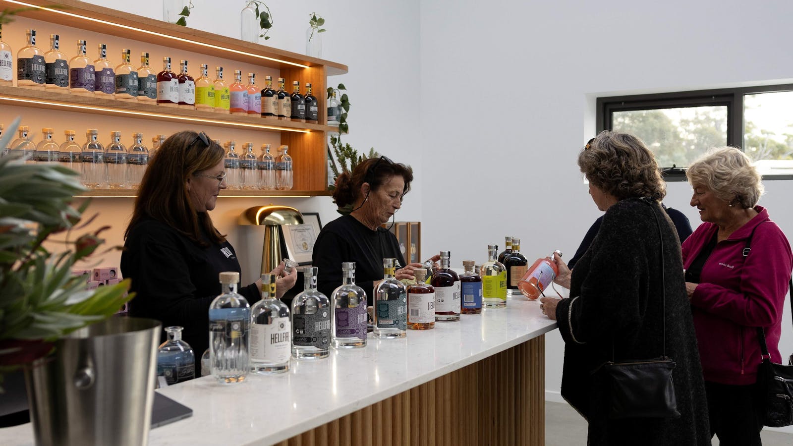 Distillery Door tasting room