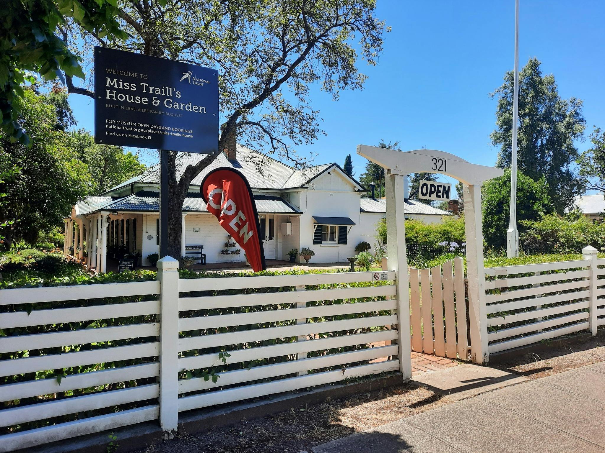Miss Traill's House from the street