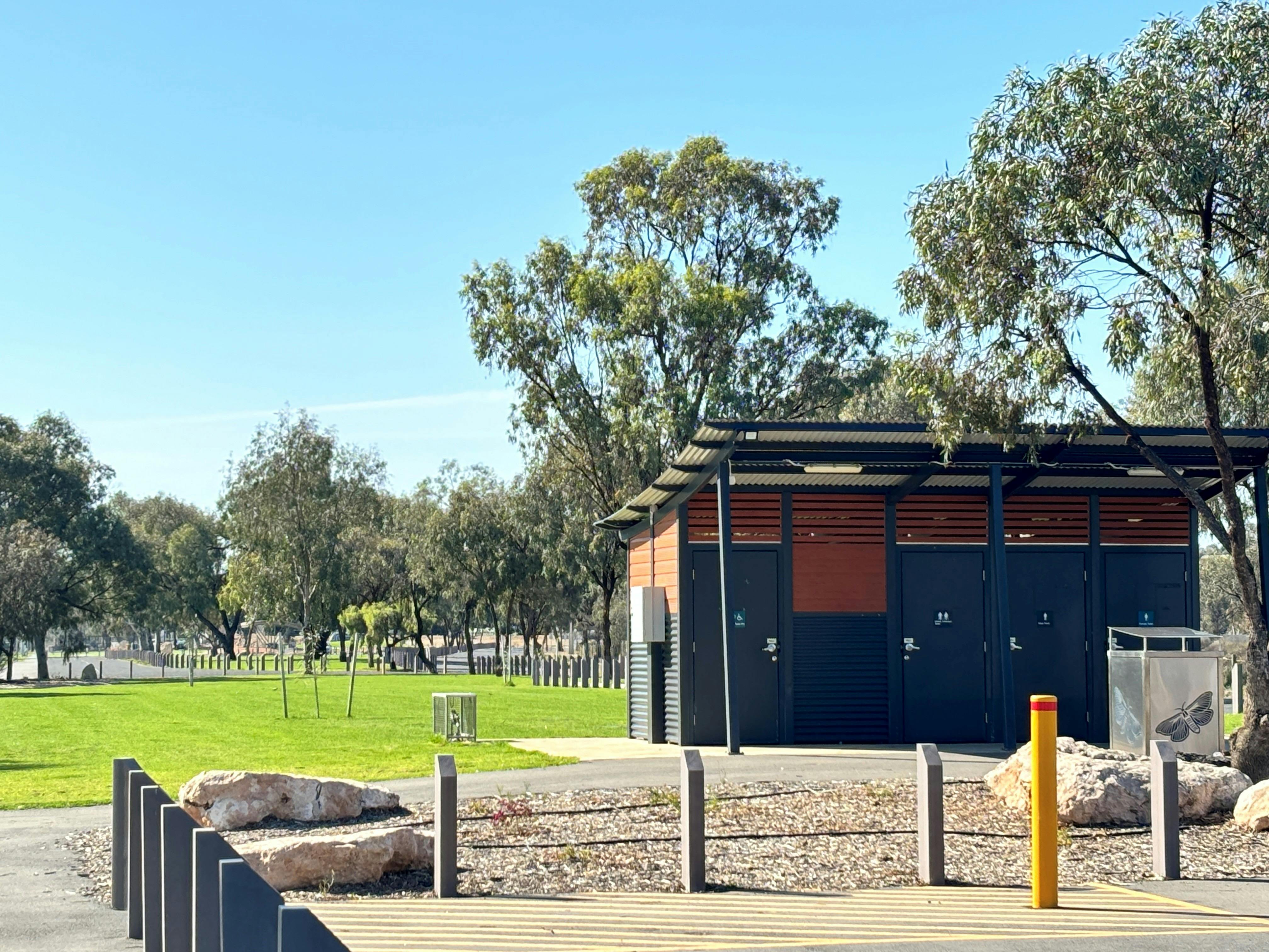 Western toilet block at Waikerie Riverfront