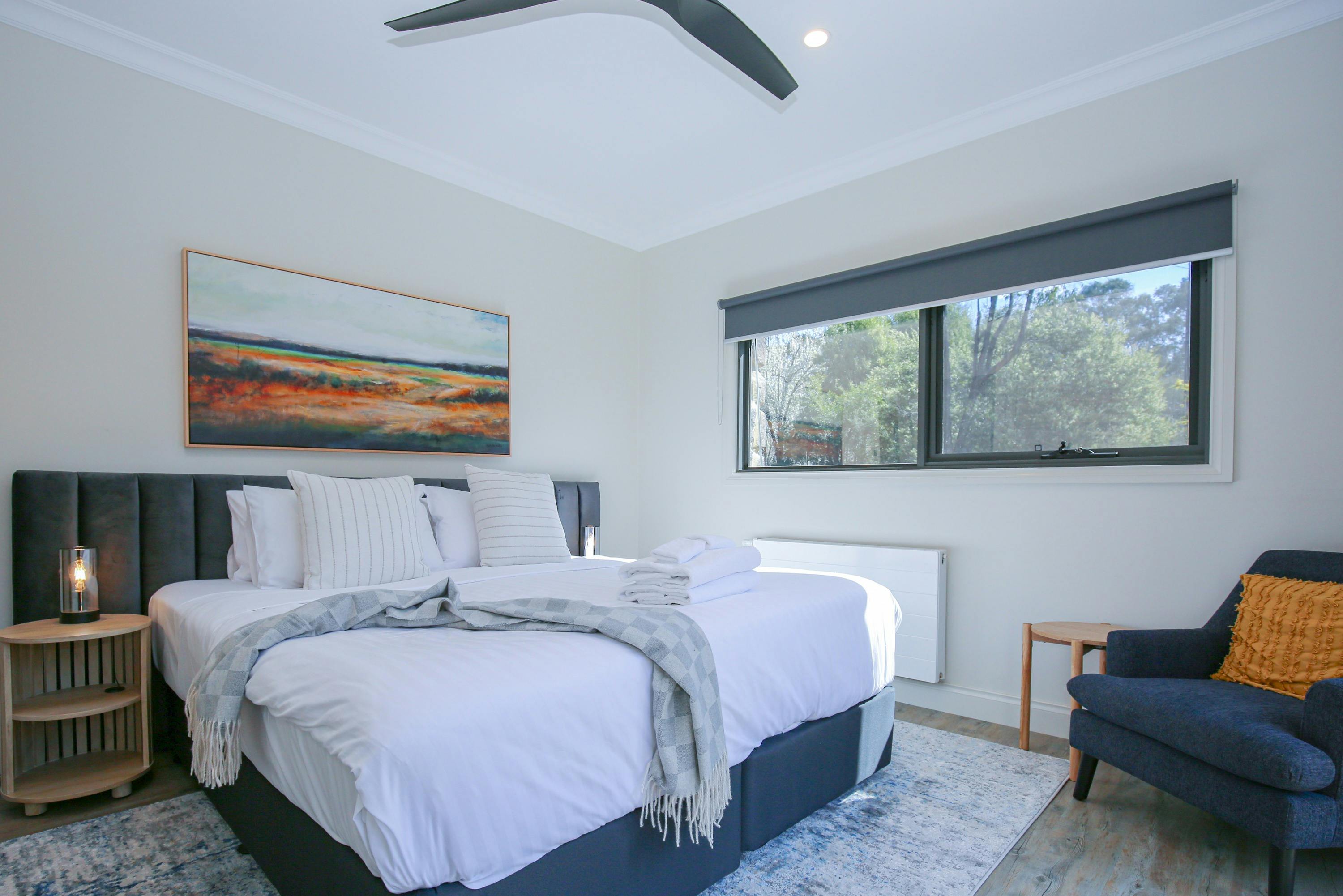 Northern Exposure Bright bedroom