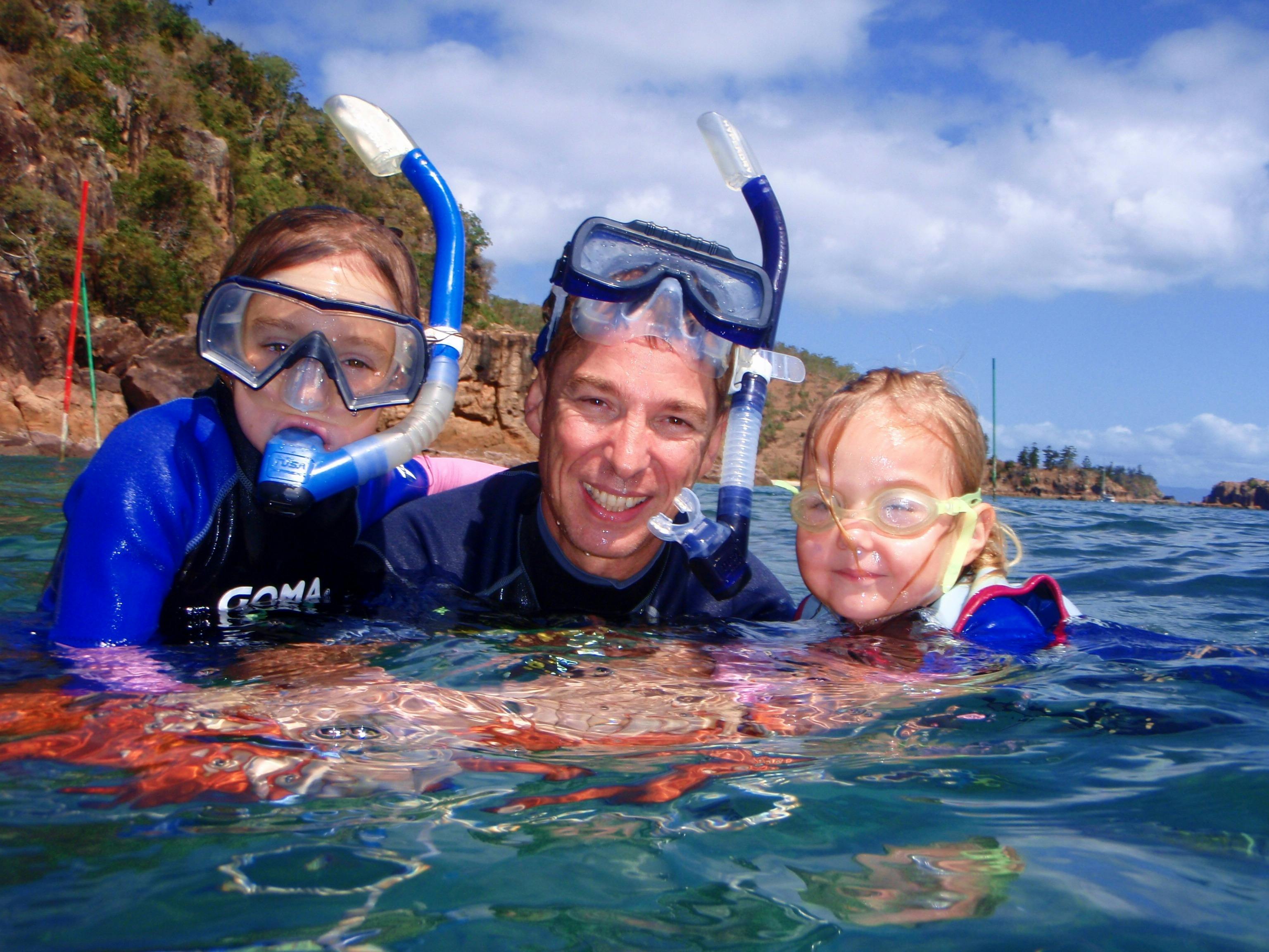 Even very young children love to snorkel!