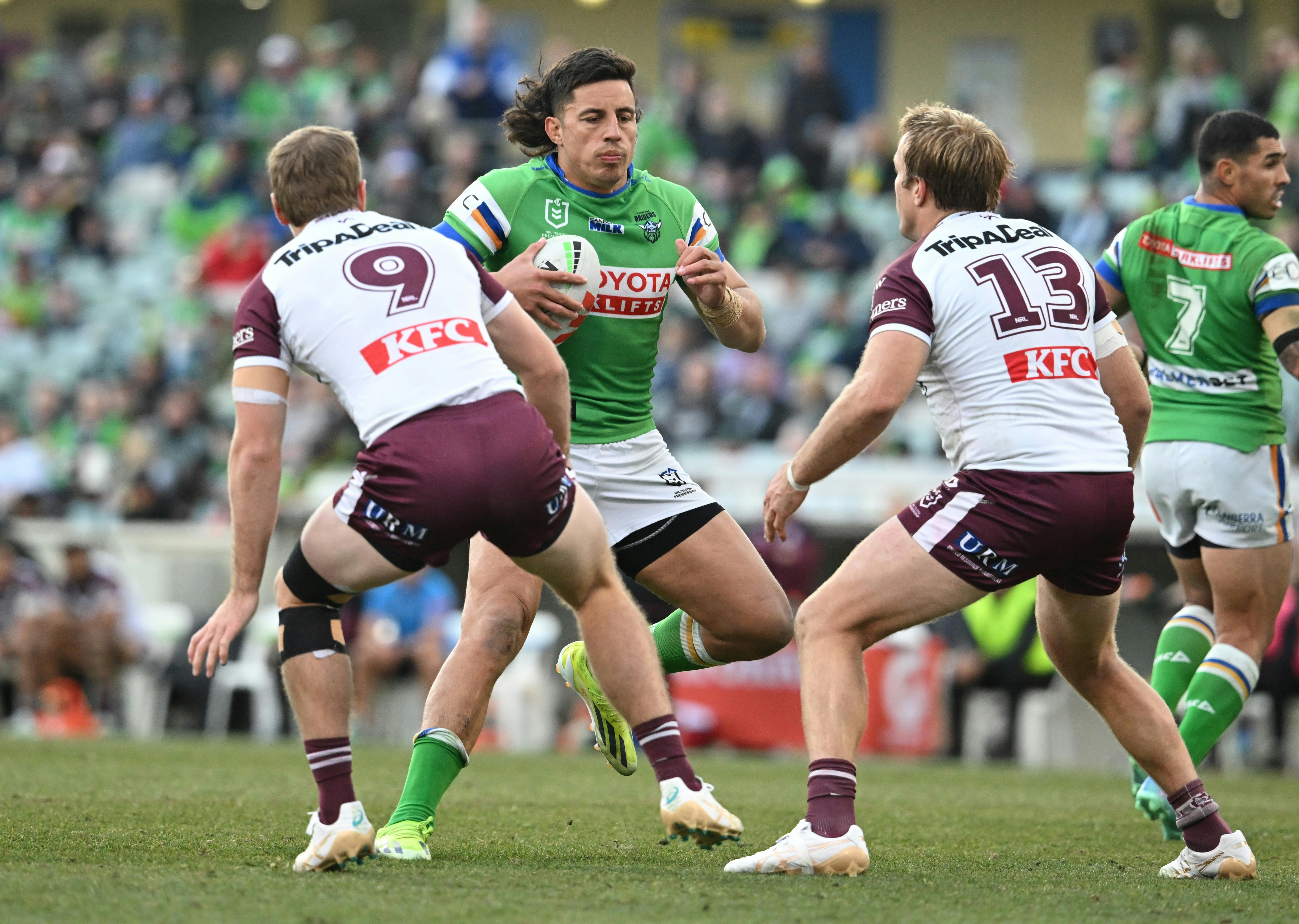 Raiders v Sea Eagles - NRL Round 23