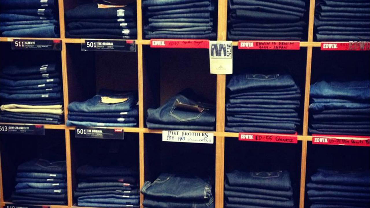 Jeans all stocked up for winter