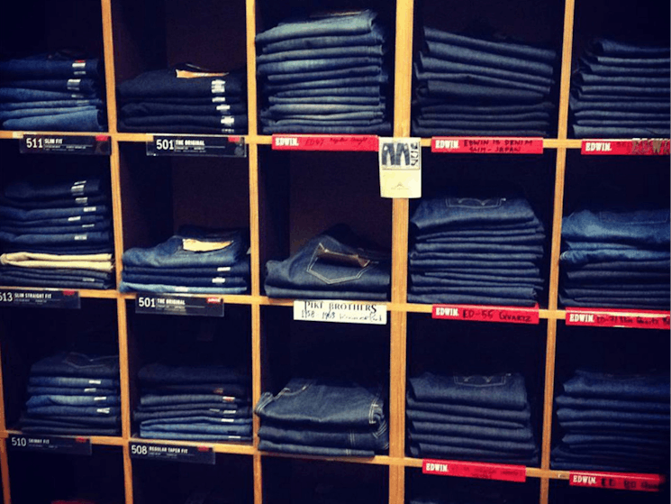 Jeans all stocked up for winter